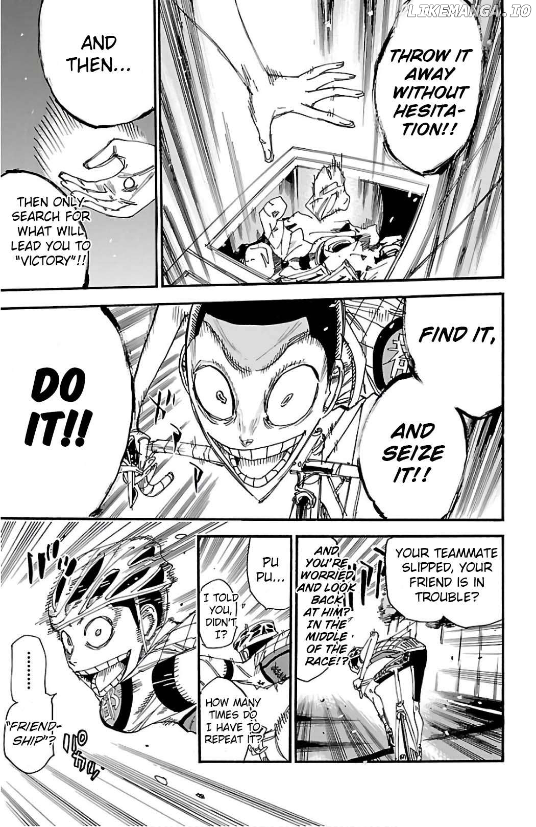 Yowamushi Pedal Chapter 496 - page 4