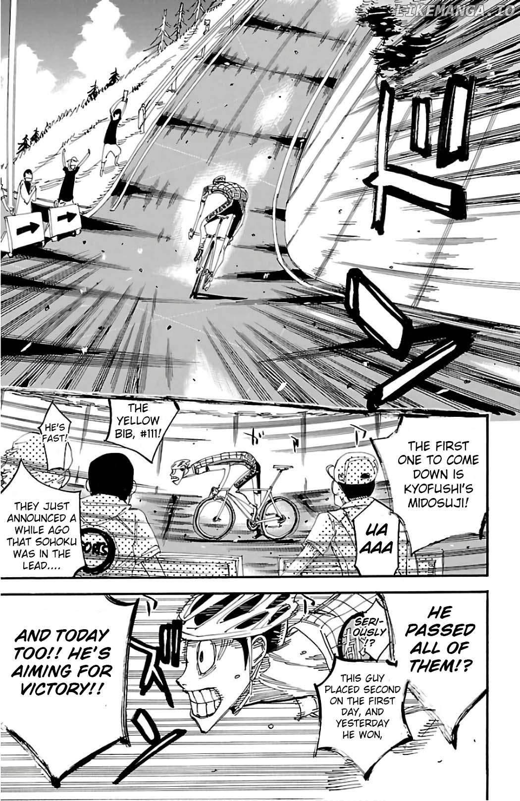 Yowamushi Pedal Chapter 496 - page 6