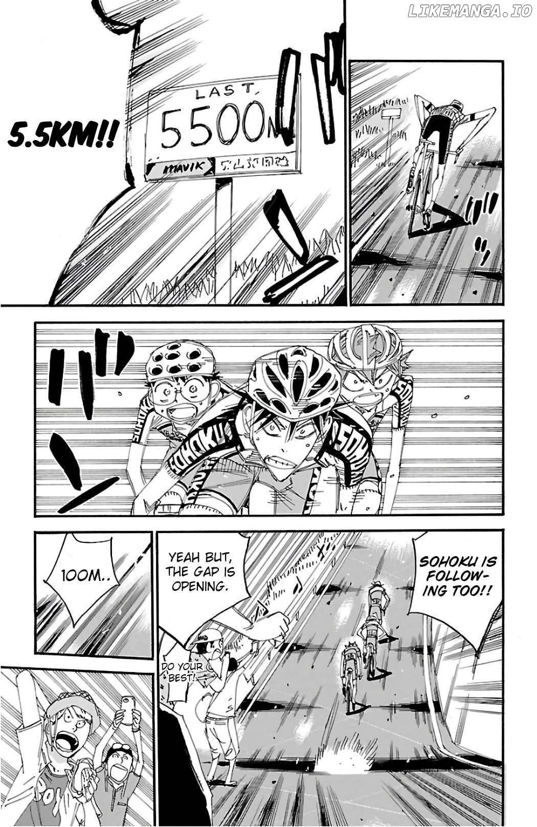 Yowamushi Pedal Chapter 496 - page 8