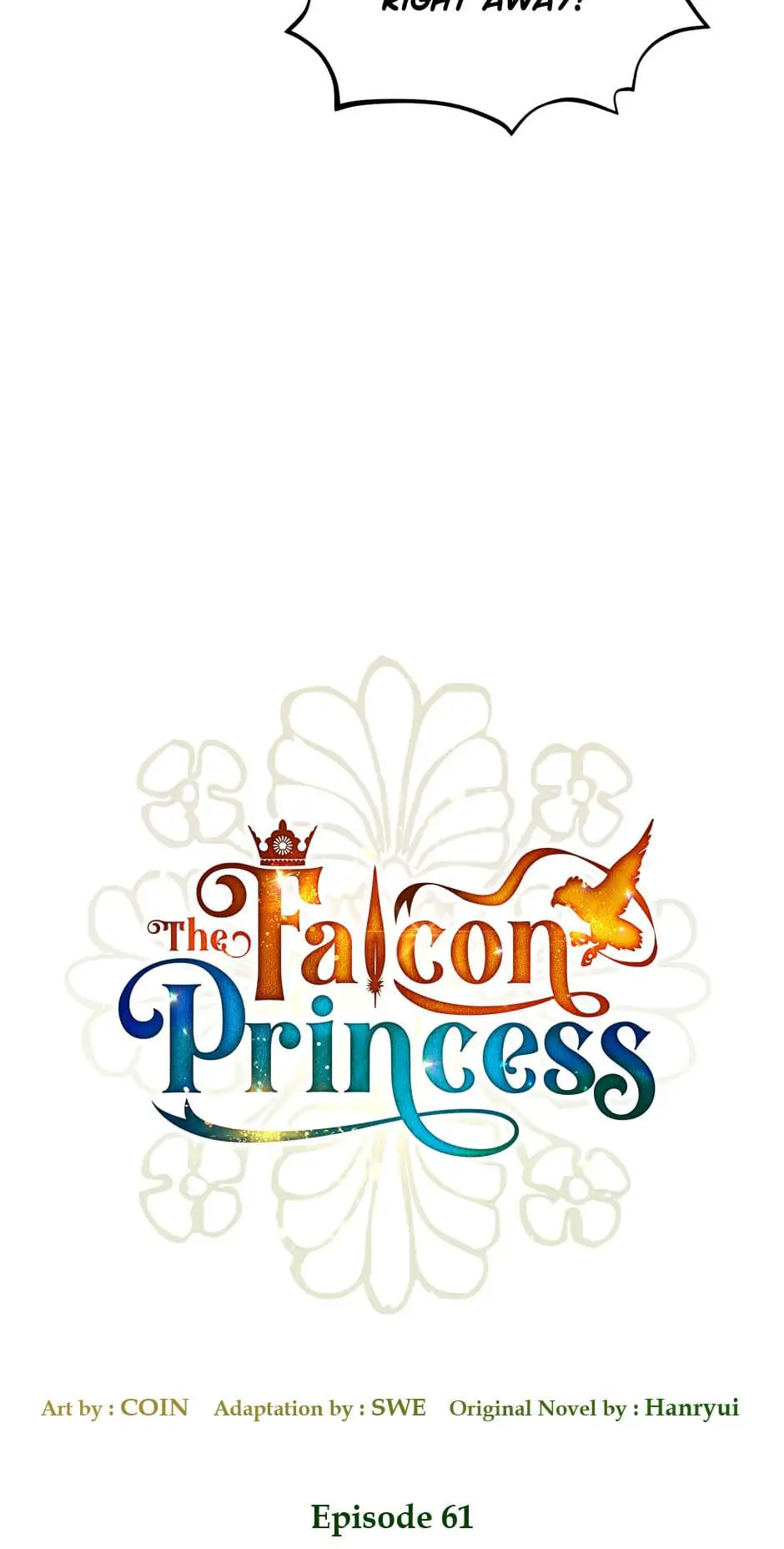The Falcon Princess Chapter 61 - page 8