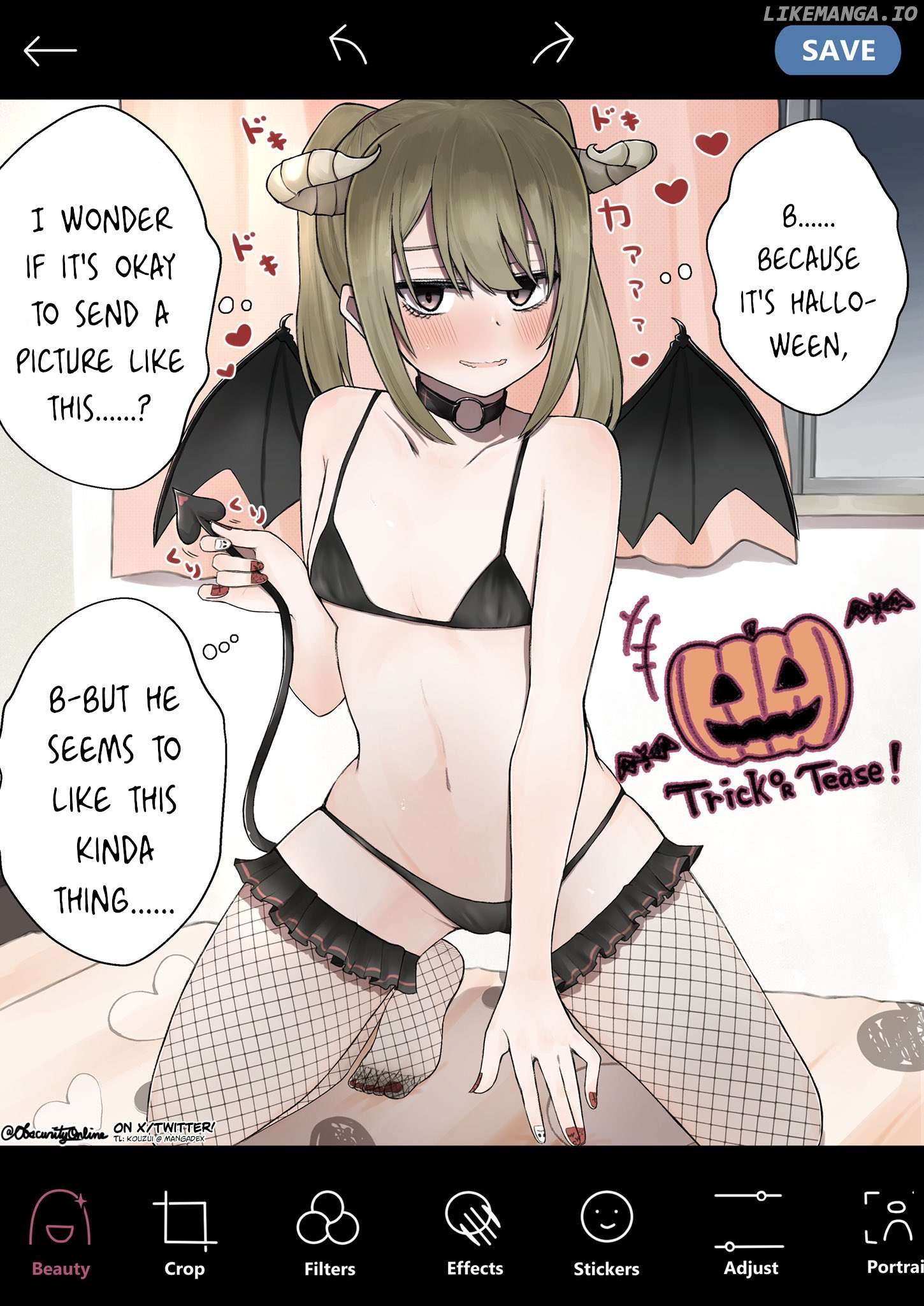 The girl I became friends with after lending each other H books Chapter 16 - page 1
