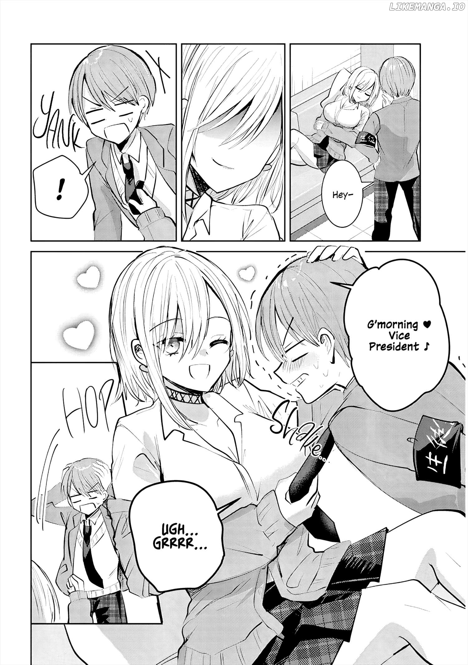 Kotowarenai Kaichou wa Tomoe-kun ni Dake shite Agetai Chapter 4 - page 3