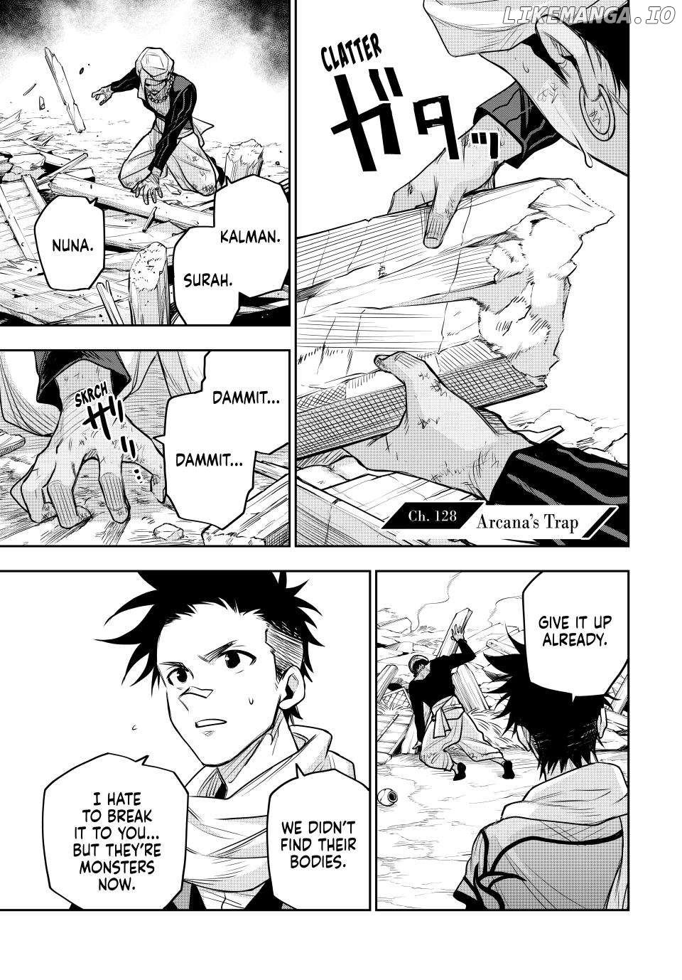 A Court Magician, Who Was Focused On Supportive Magic Because His Allies Were Too Weak, Aims To Become The Strongest After Being Banished Chapter 128 - page 1