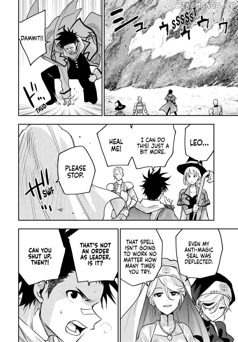 A Court Magician, Who Was Focused On Supportive Magic Because His Allies Were Too Weak, Aims To Become The Strongest After Being Banished Chapter 129 - page 2