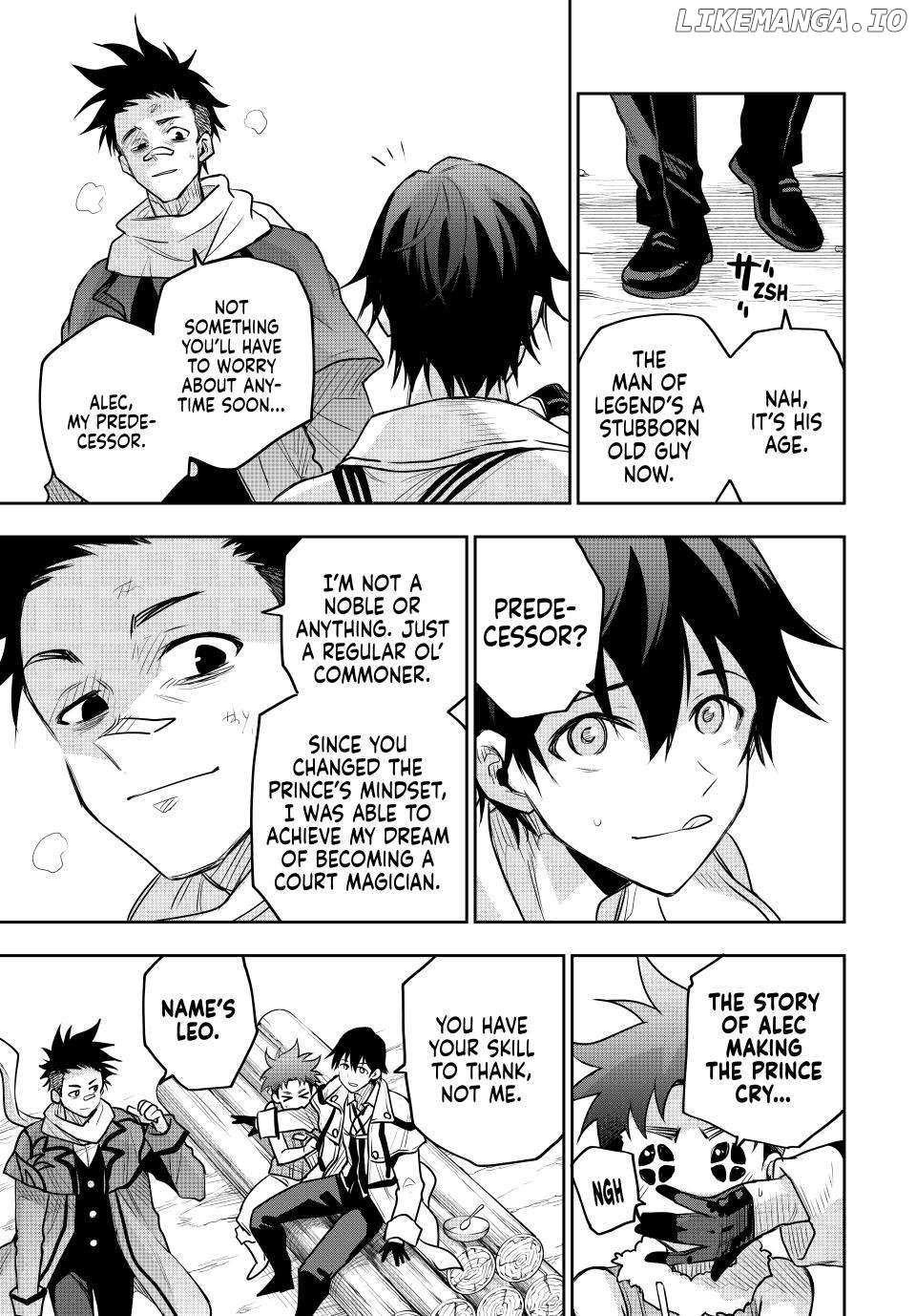 A Court Magician, Who Was Focused On Supportive Magic Because His Allies Were Too Weak, Aims To Become The Strongest After Being Banished Chapter 129 - page 7