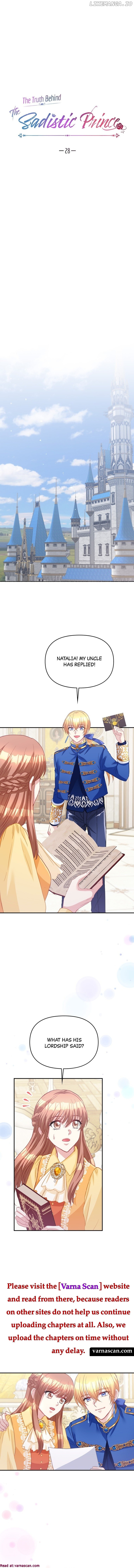 The Truth Behind the Sadistic Prince Chapter 28 - page 2