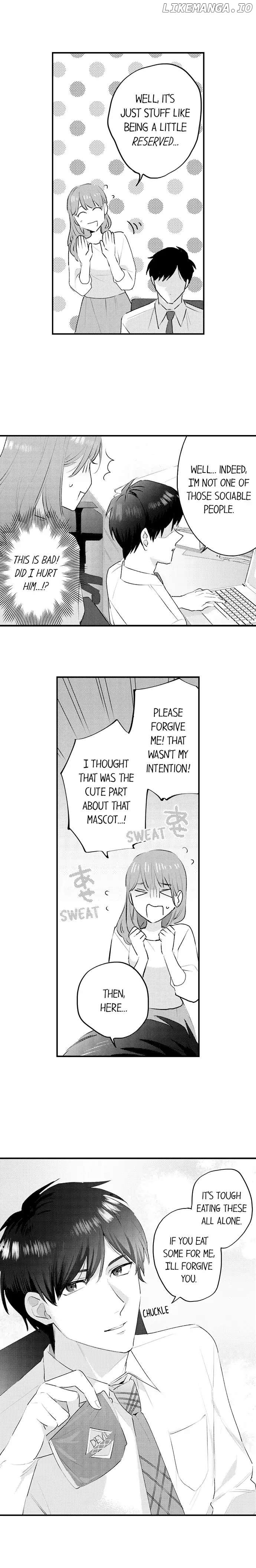 Fuiuchi Kiss, Nochi, Otoko no Kao. - Katabutsu Elite wa, Kemono na Kiba wo Kakushiteru Chapter 2 - page 4
