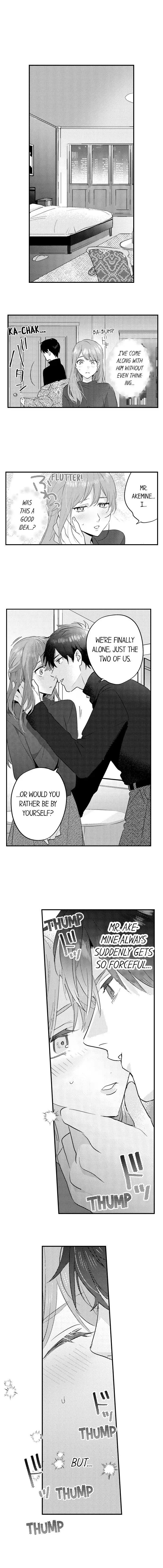 Fuiuchi Kiss, Nochi, Otoko no Kao. - Katabutsu Elite wa, Kemono na Kiba wo Kakushiteru Chapter 8 - page 9