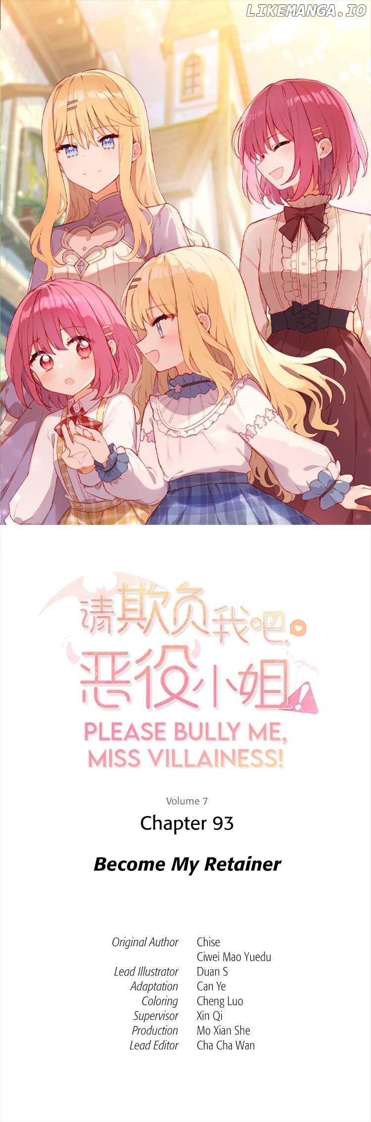 Please Bully Me, Miss Villainess! Chapter 93 - page 1