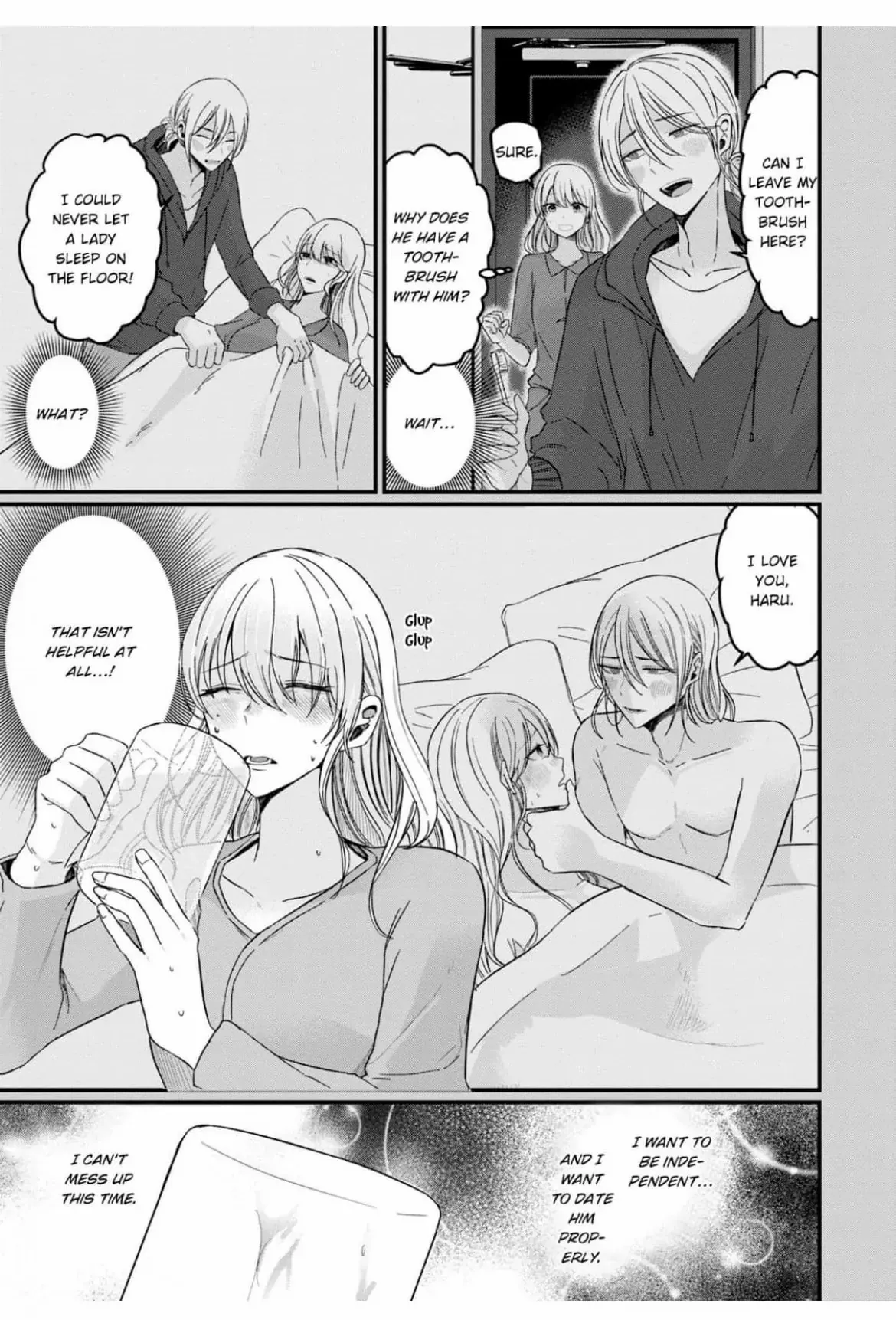 Kowamote Kouhai ga Ichinichi Ikkai Suki tte Itte Kuru (Official) Chapter 20 - page 9