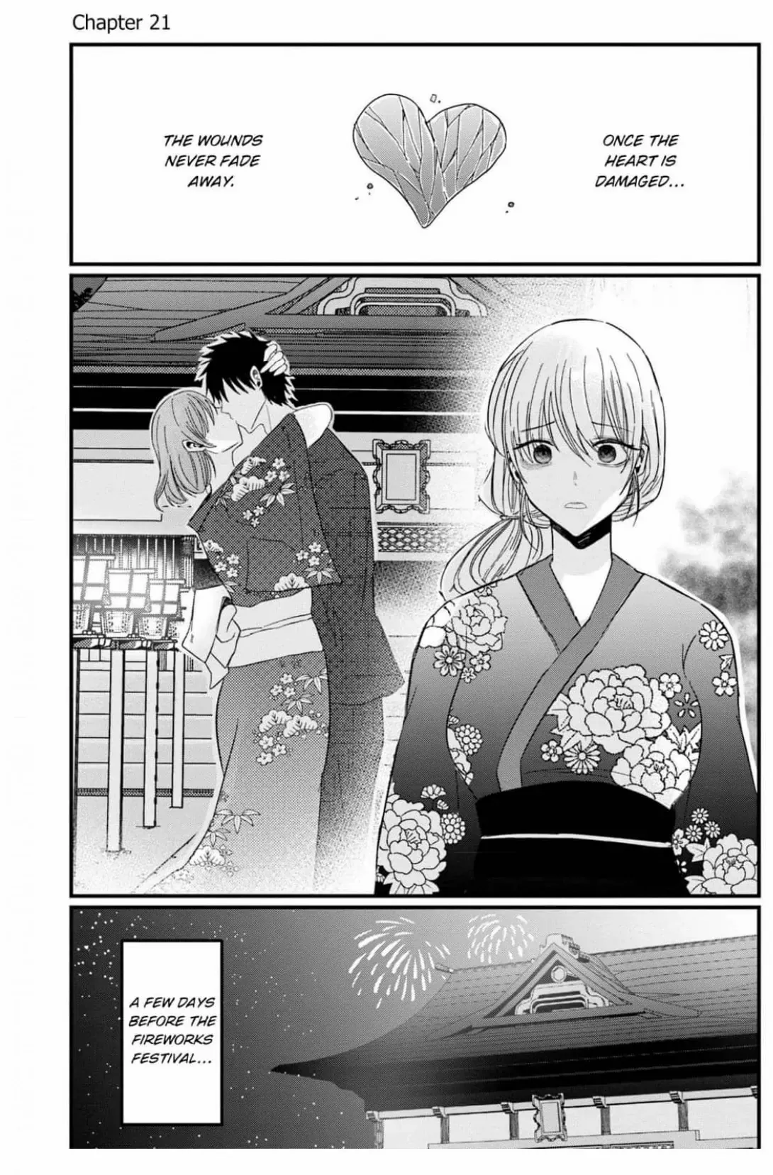 Kowamote Kouhai ga Ichinichi Ikkai Suki tte Itte Kuru (Official) Chapter 21 - page 1