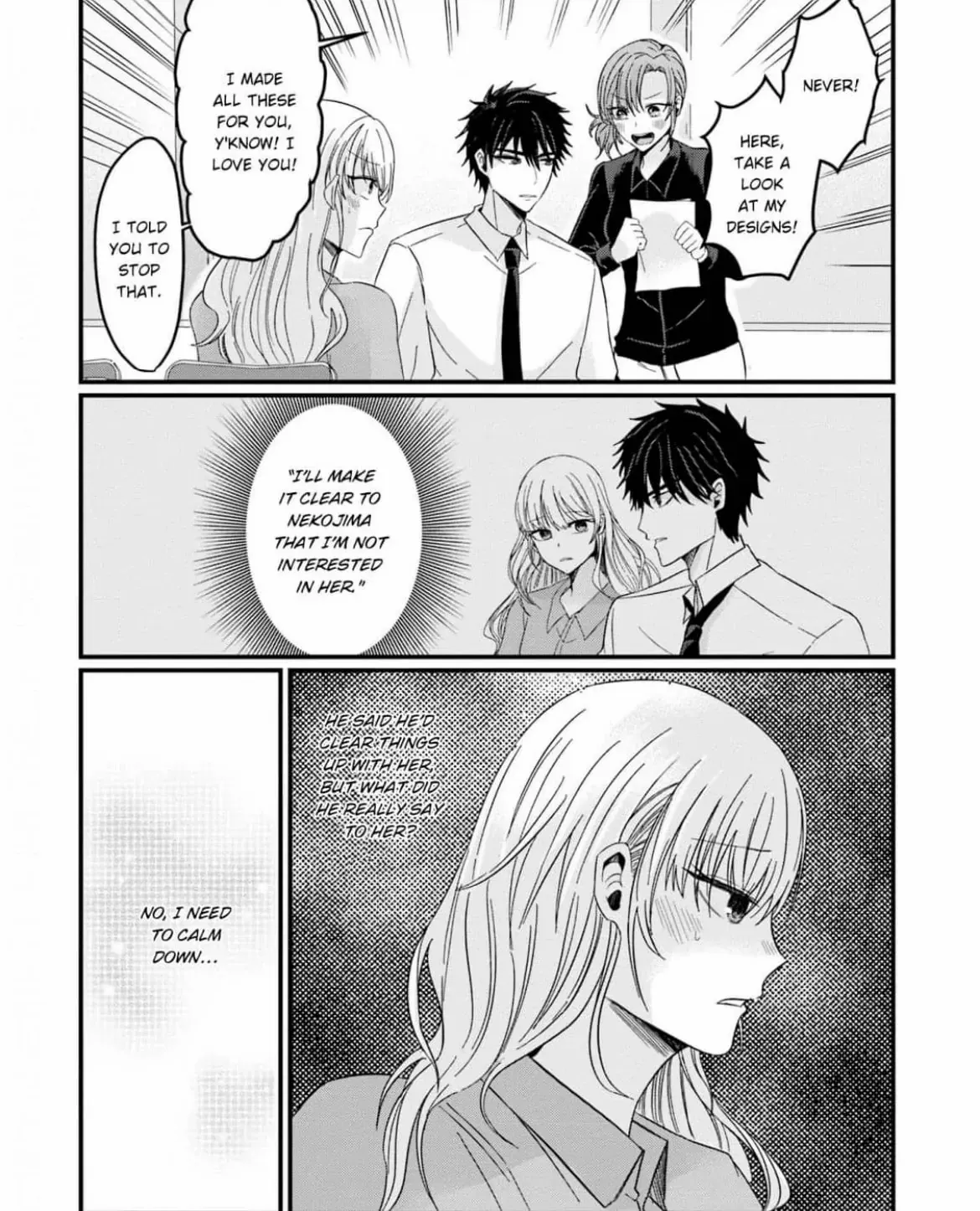 Kowamote Kouhai ga Ichinichi Ikkai Suki tte Itte Kuru (Official) Chapter 21 - page 4