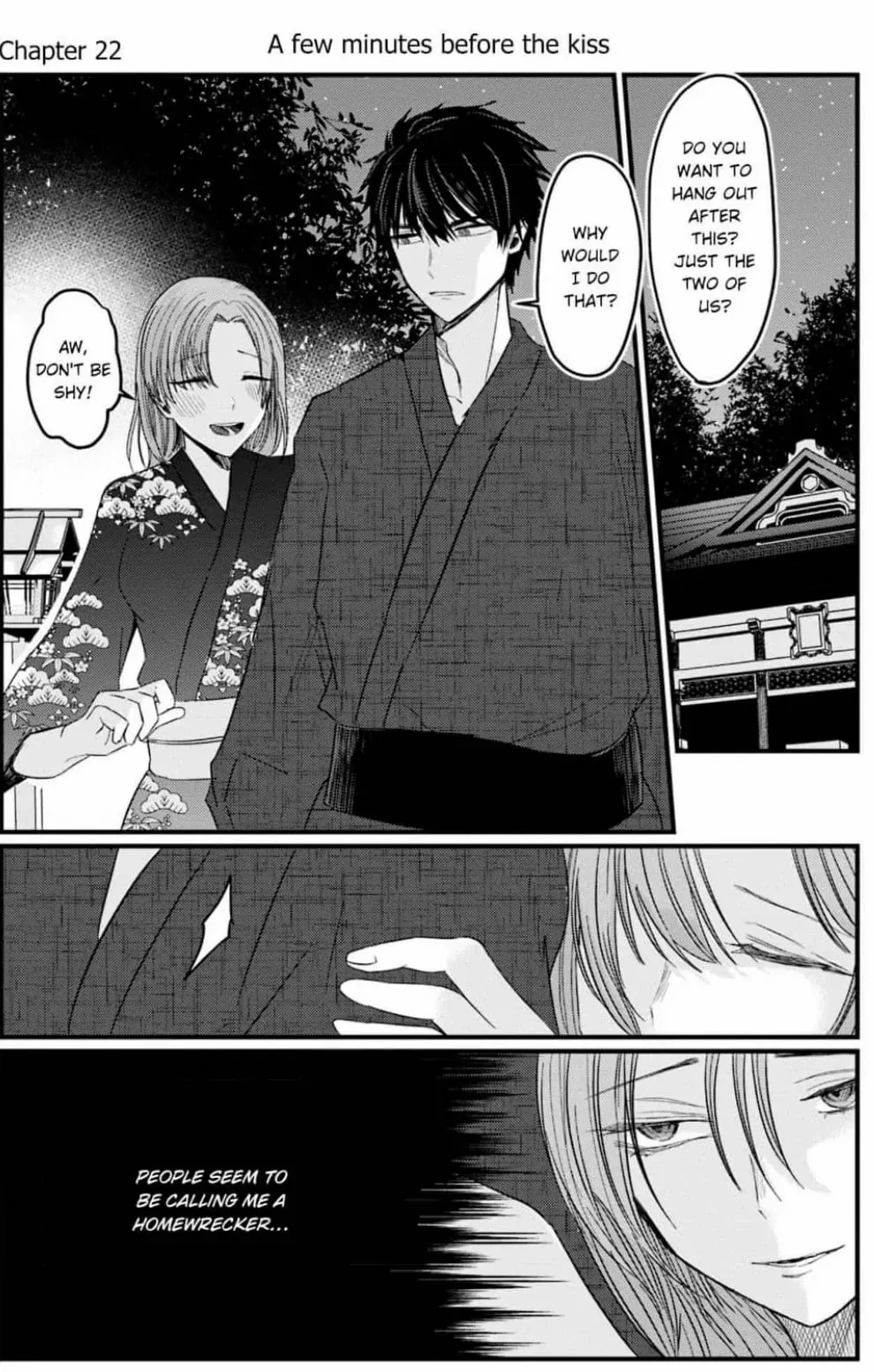 Kowamote Kouhai ga Ichinichi Ikkai Suki tte Itte Kuru (Official) Chapter 22 - page 1