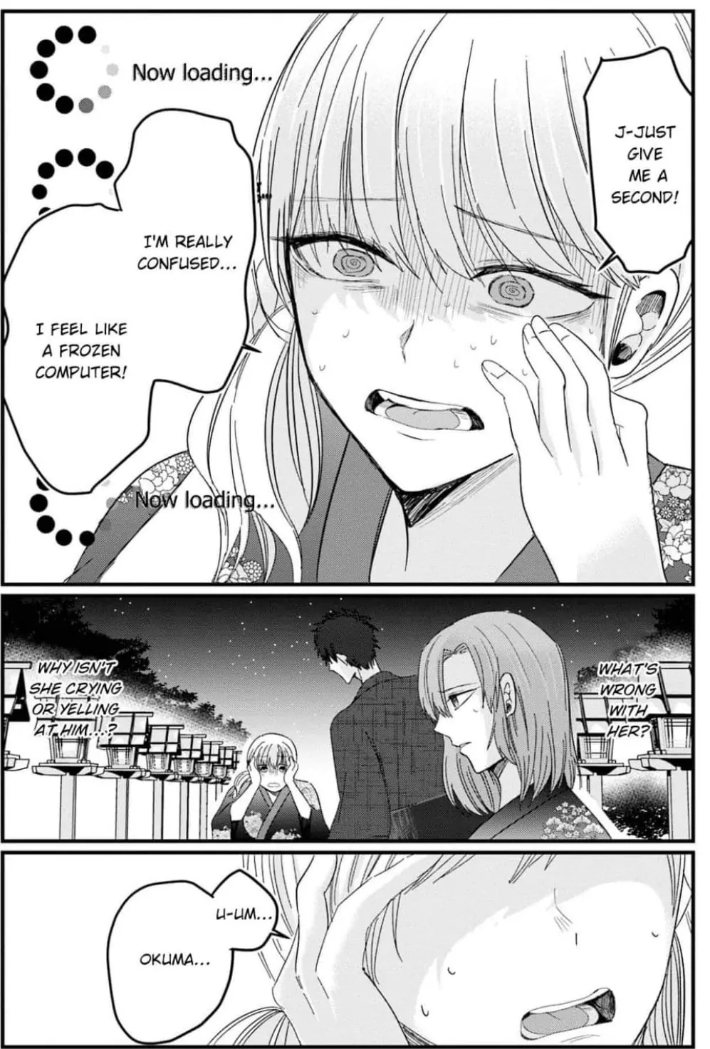 Kowamote Kouhai ga Ichinichi Ikkai Suki tte Itte Kuru (Official) Chapter 22 - page 12