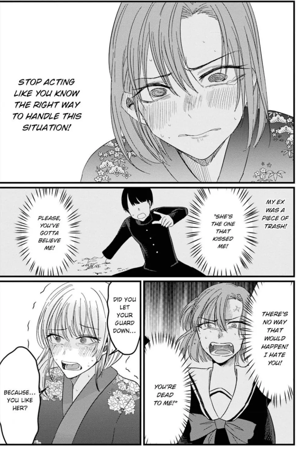 Kowamote Kouhai ga Ichinichi Ikkai Suki tte Itte Kuru (Official) Chapter 22 - page 15