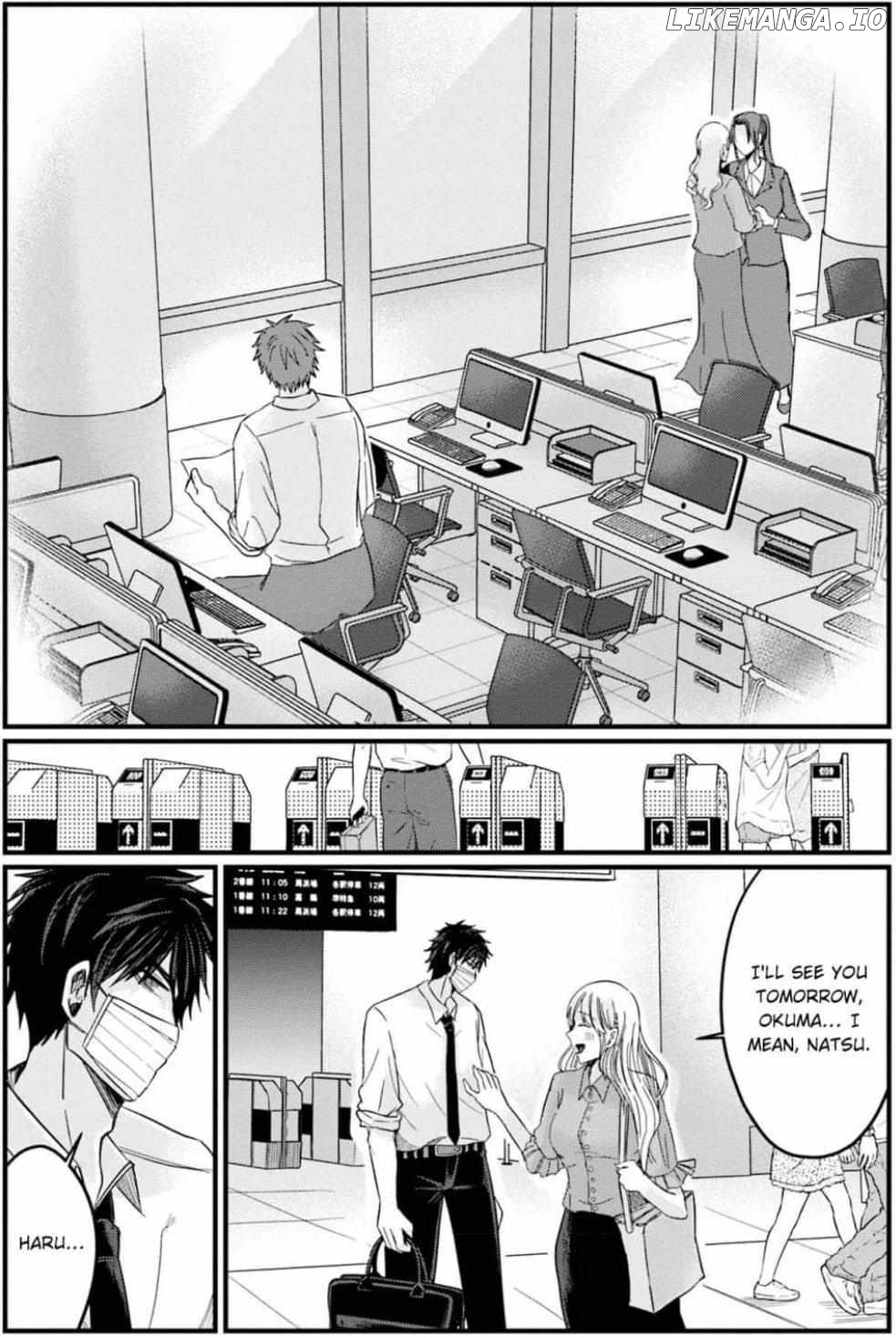 Kowamote Kouhai ga Ichinichi Ikkai Suki tte Itte Kuru (Official) Chapter 23 - page 10