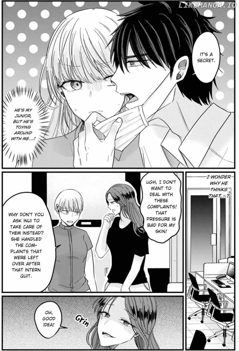 Kowamote Kouhai ga Ichinichi Ikkai Suki tte Itte Kuru (Official) Chapter 23 - page 7