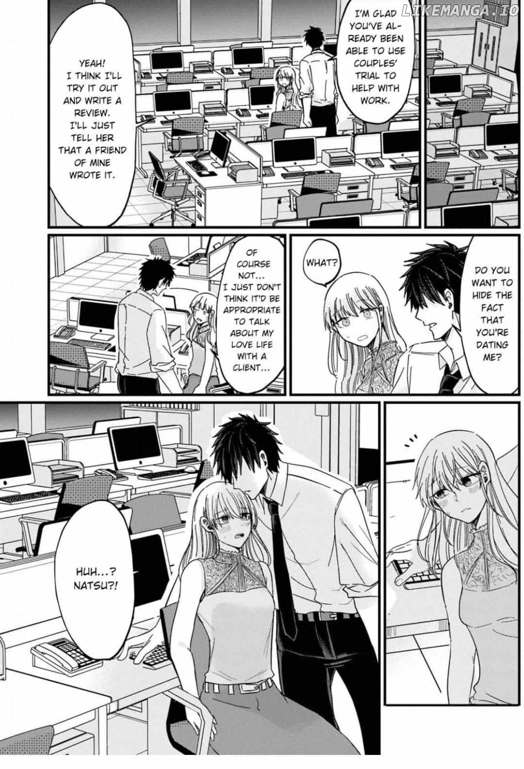 Kowamote Kouhai ga Ichinichi Ikkai Suki tte Itte Kuru (Official) Chapter 24 - page 10
