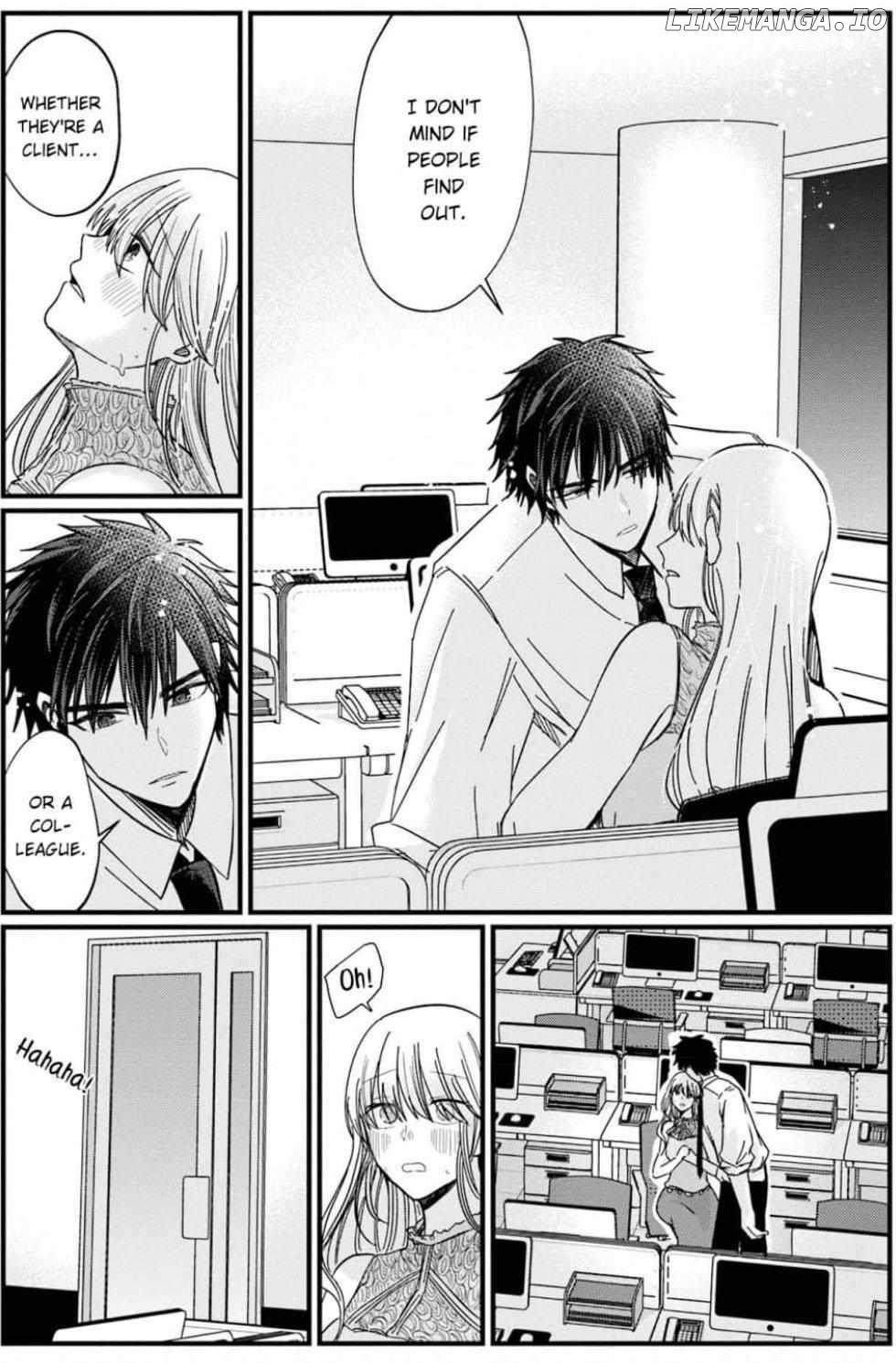 Kowamote Kouhai ga Ichinichi Ikkai Suki tte Itte Kuru (Official) Chapter 24 - page 11