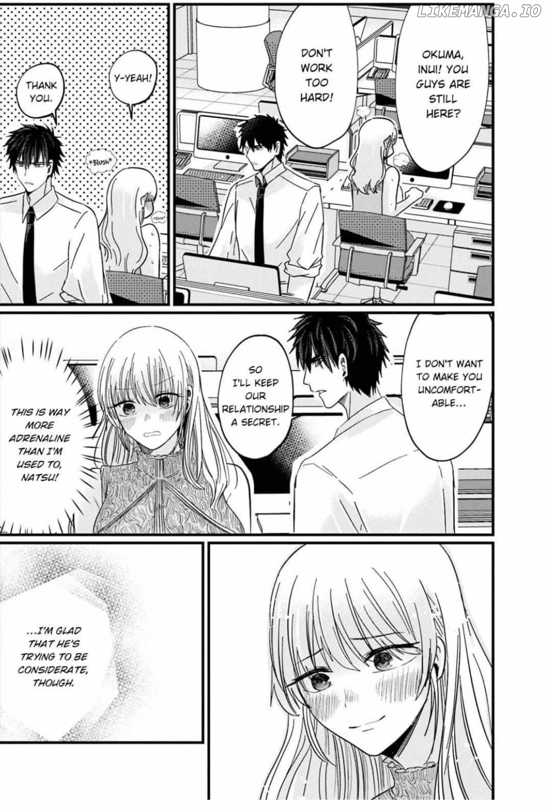 Kowamote Kouhai ga Ichinichi Ikkai Suki tte Itte Kuru (Official) Chapter 24 - page 13