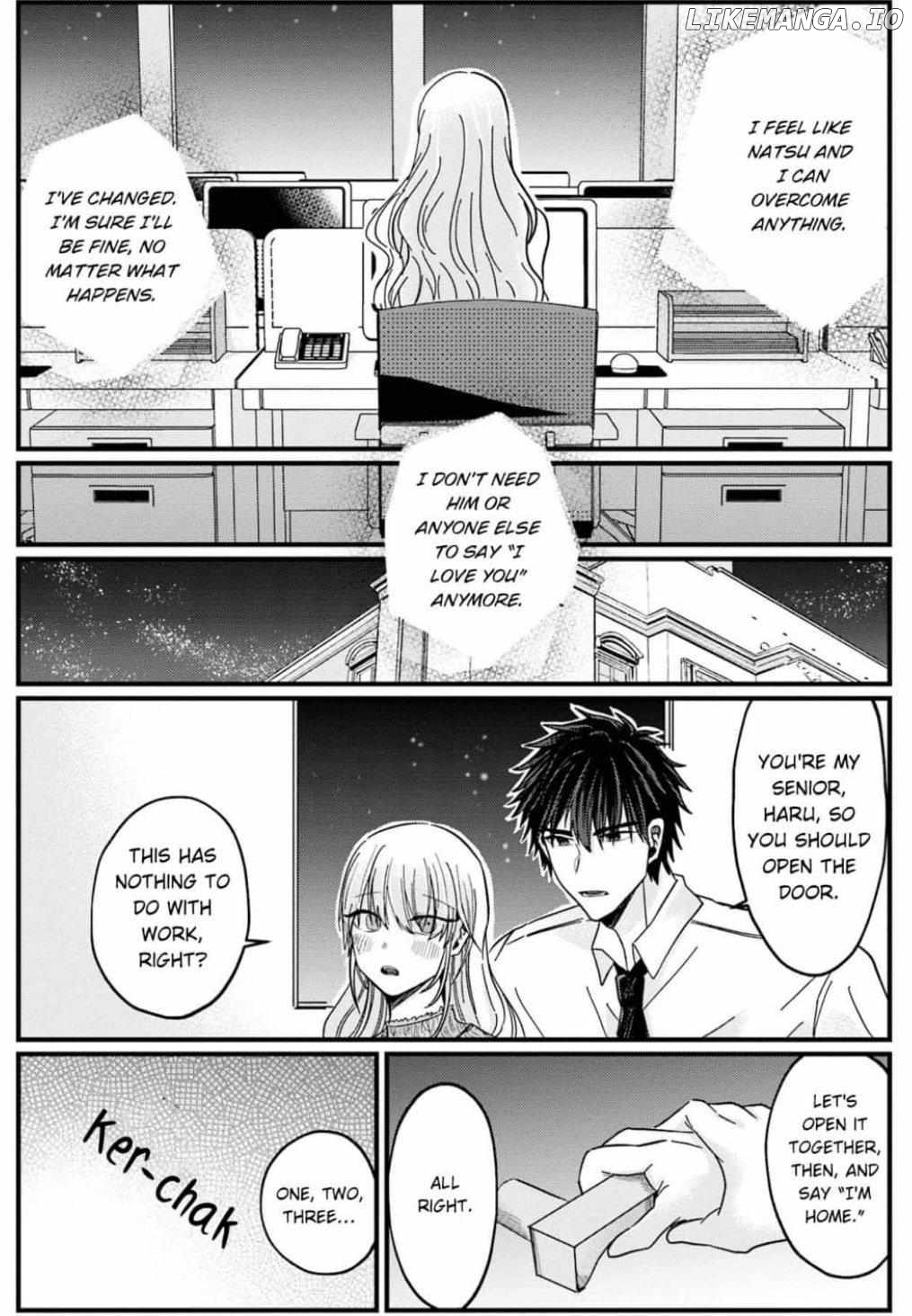 Kowamote Kouhai ga Ichinichi Ikkai Suki tte Itte Kuru (Official) Chapter 24 - page 14