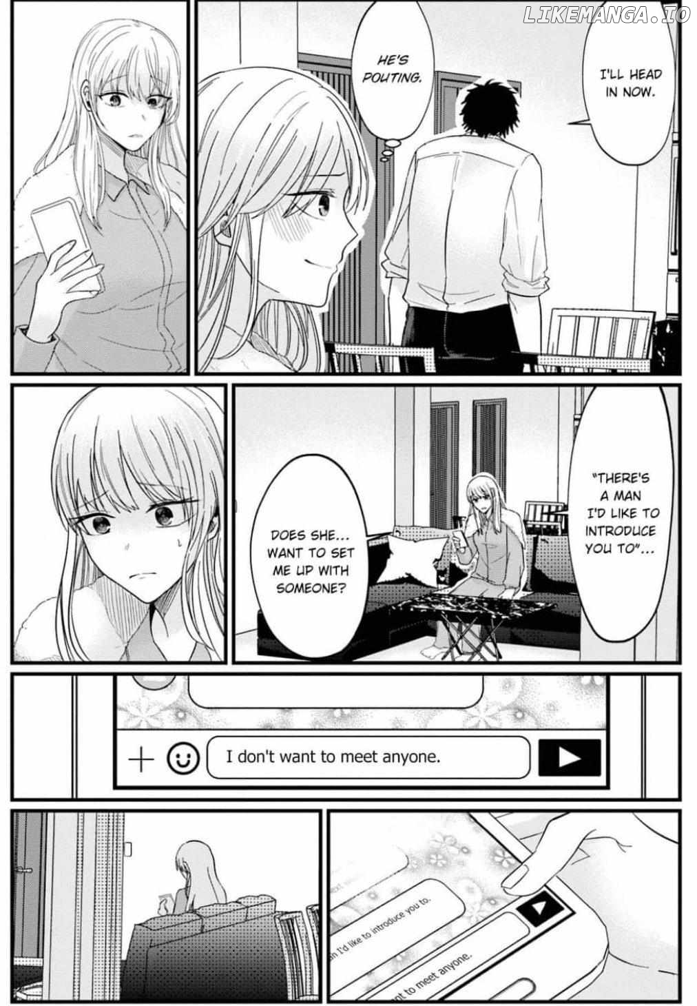 Kowamote Kouhai ga Ichinichi Ikkai Suki tte Itte Kuru (Official) Chapter 25 - page 3