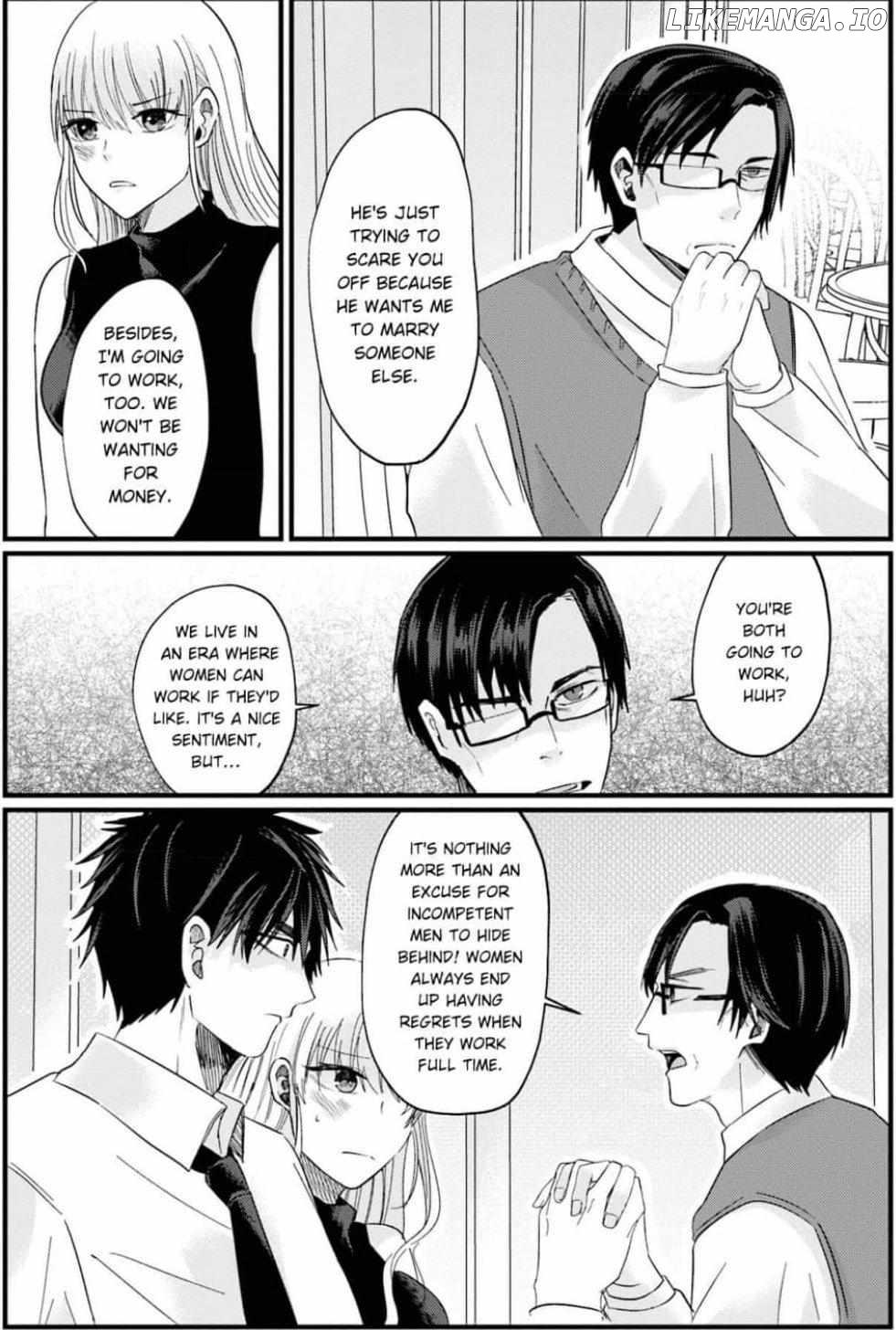 Kowamote Kouhai ga Ichinichi Ikkai Suki tte Itte Kuru (Official) Chapter 26 - page 7