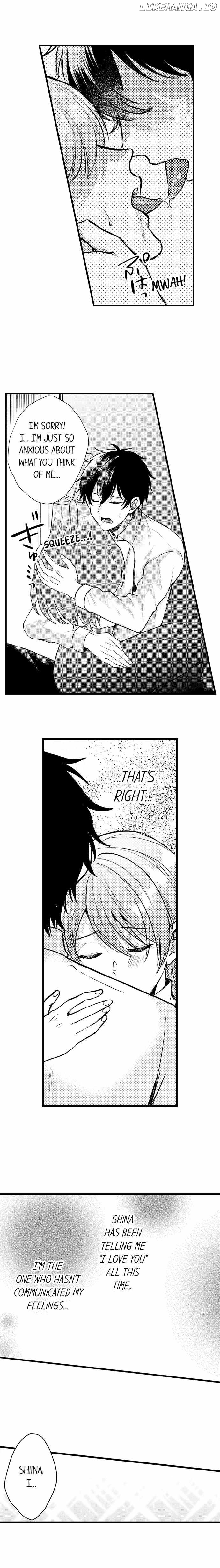 Kawai Sugi da yo, Yasashiku Dekinai. - Ottori Shiina-san wa Bed no Ue de wa Tekagen Shirazu Chapter 15 - page 9