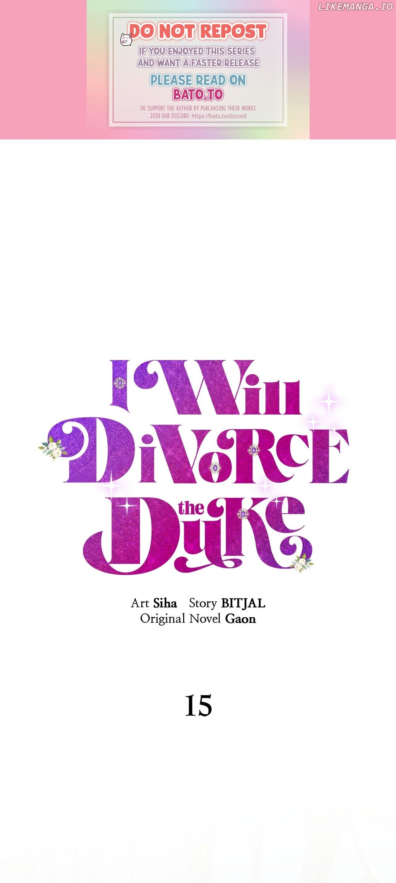I Will Divorce the Duke Chapter 15 - page 1