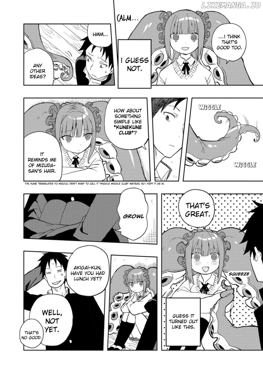 Mizudako-Chan Kara Wa Nigerarenai! Chapter 6 - page 12