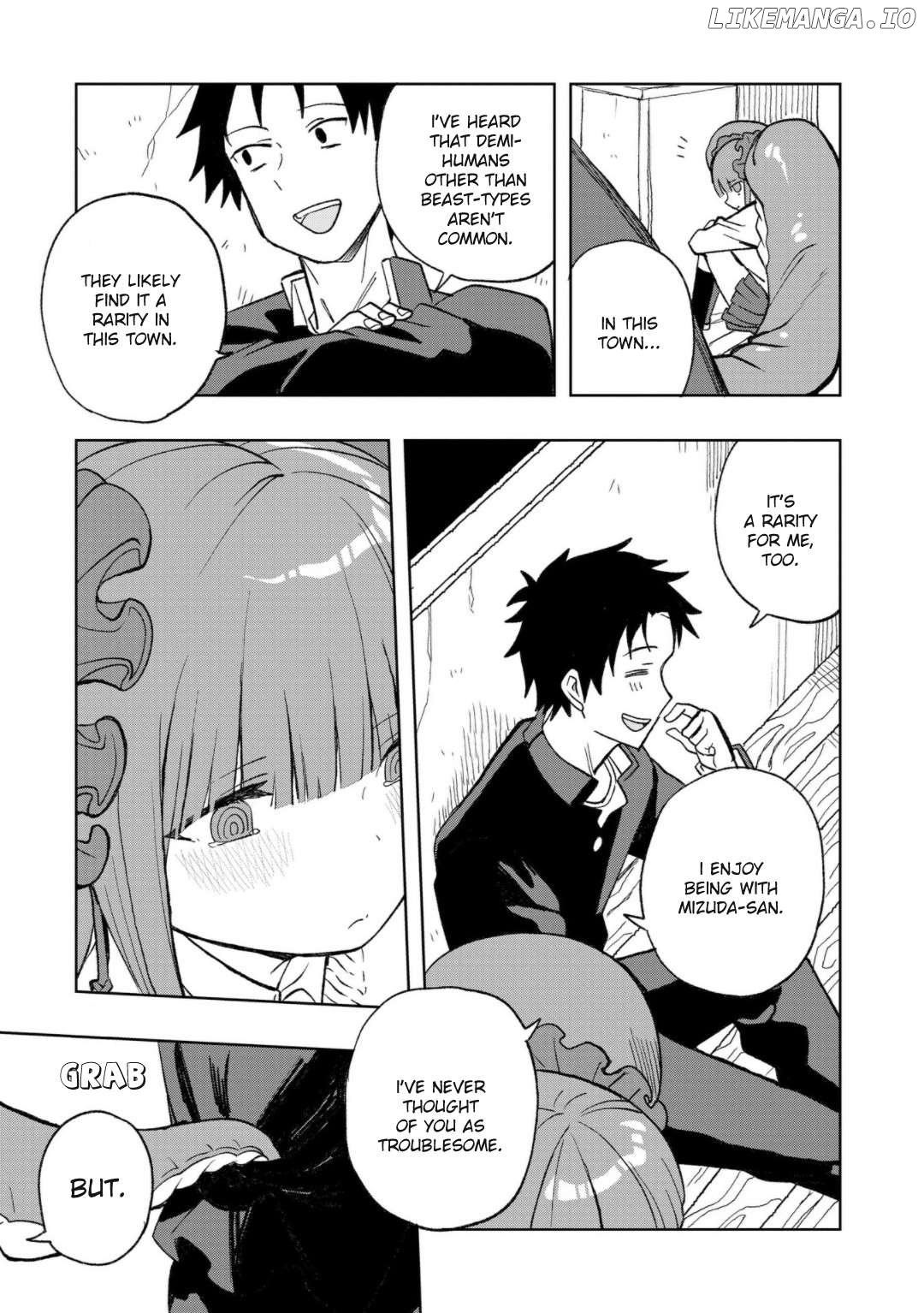 Mizudako-Chan Kara Wa Nigerarenai! Chapter 6 - page 3