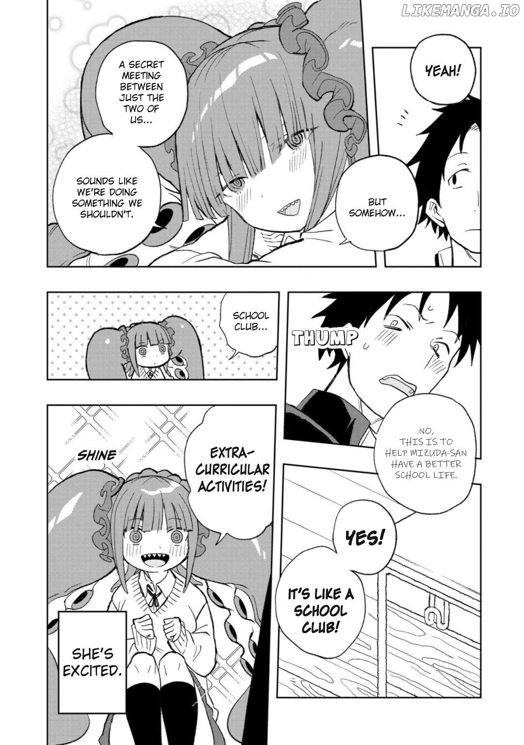 Mizudako-Chan Kara Wa Nigerarenai! Chapter 6 - page 8