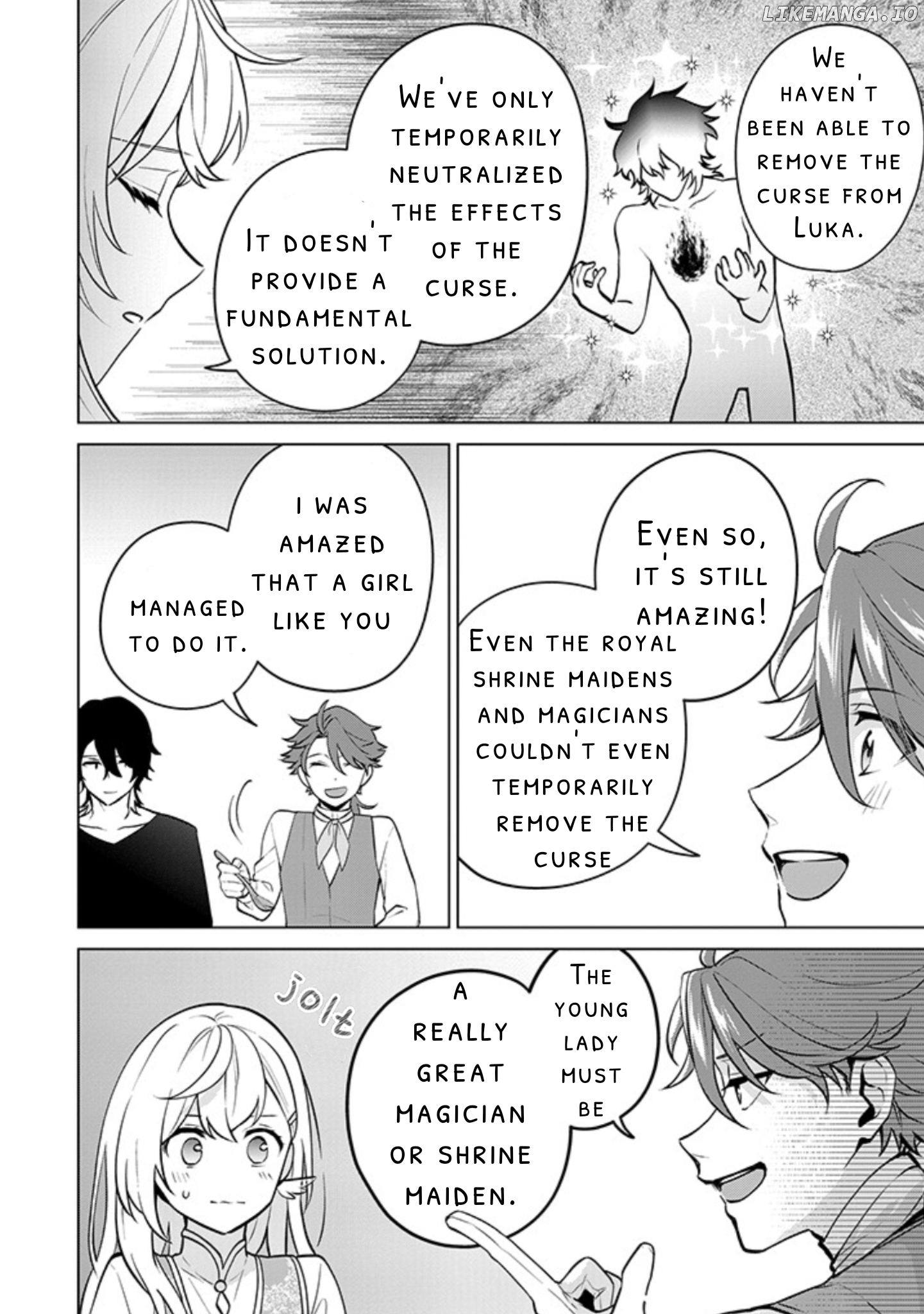 Seishin Seijo: Konyaku Hakisareta Tsuihou Seijo desu ga, Ookami Ouji no Noroi wo Toite Dekiaisaretemasu Chapter 11 - page 12