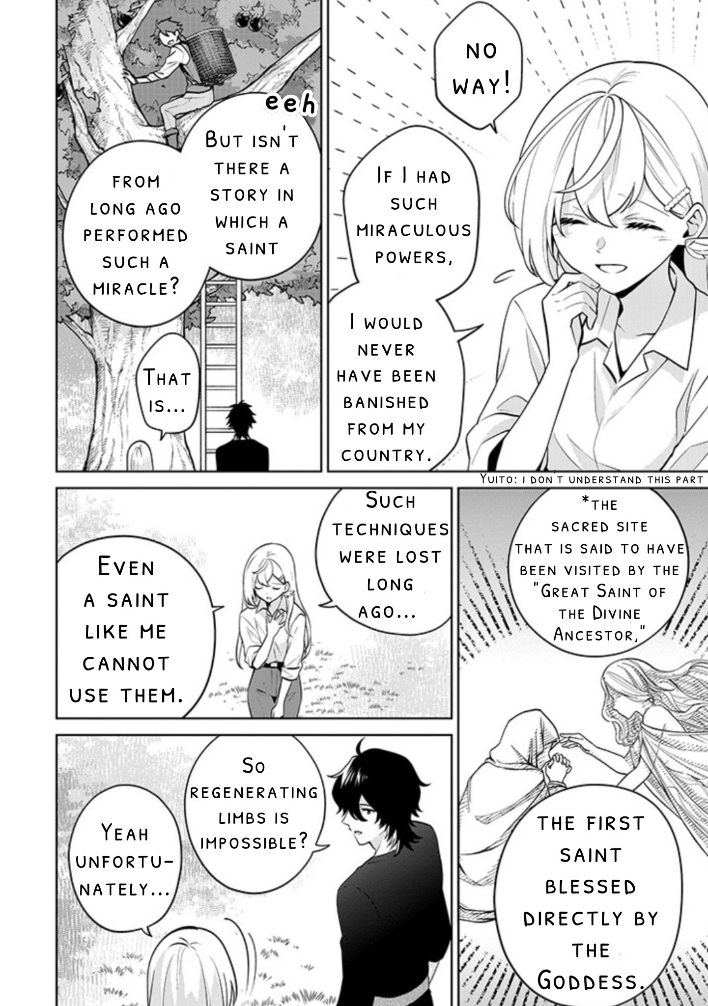 Seishin Seijo: Konyaku Hakisareta Tsuihou Seijo desu ga, Ookami Ouji no Noroi wo Toite Dekiaisaretemasu Chapter 12 - page 2
