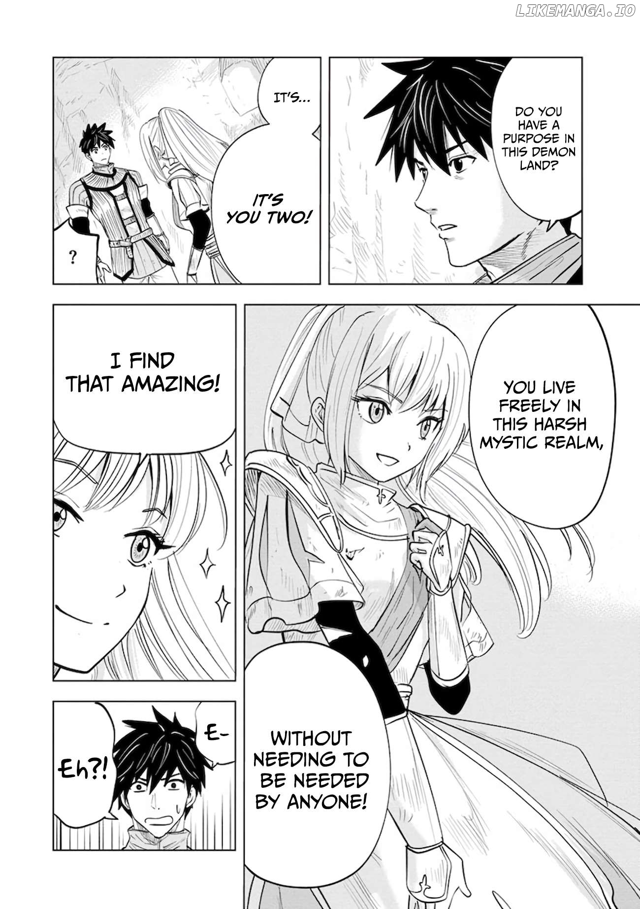 Makyo Seikatsu ~ Gakeppuchi Boken Sha Ga Hiki Komoru Ni Ha Hirosugiru Chapter 8 - page 13