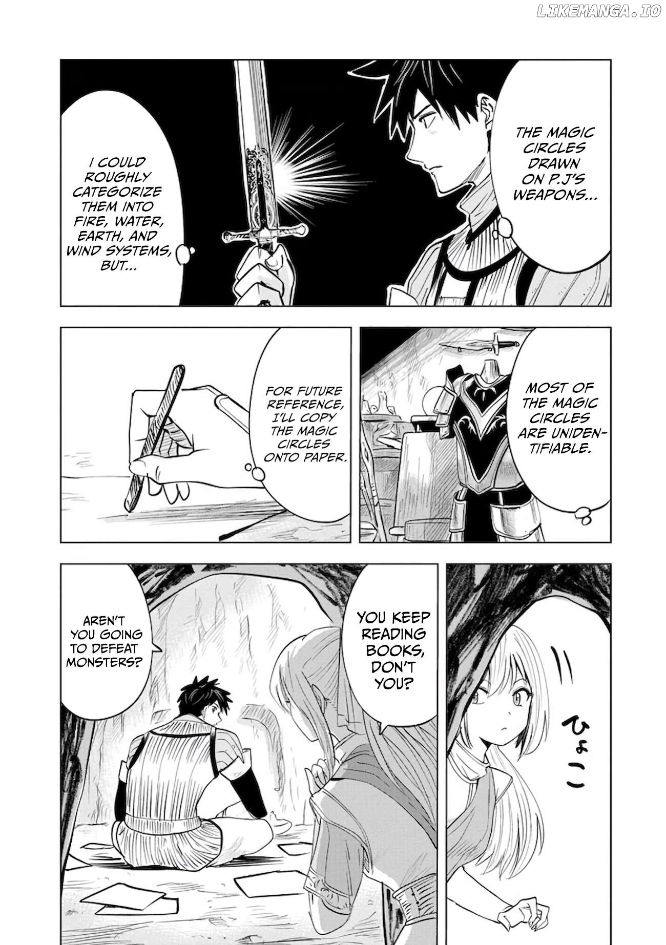 Makyo Seikatsu ~ Gakeppuchi Boken Sha Ga Hiki Komoru Ni Ha Hirosugiru Chapter 8 - page 22