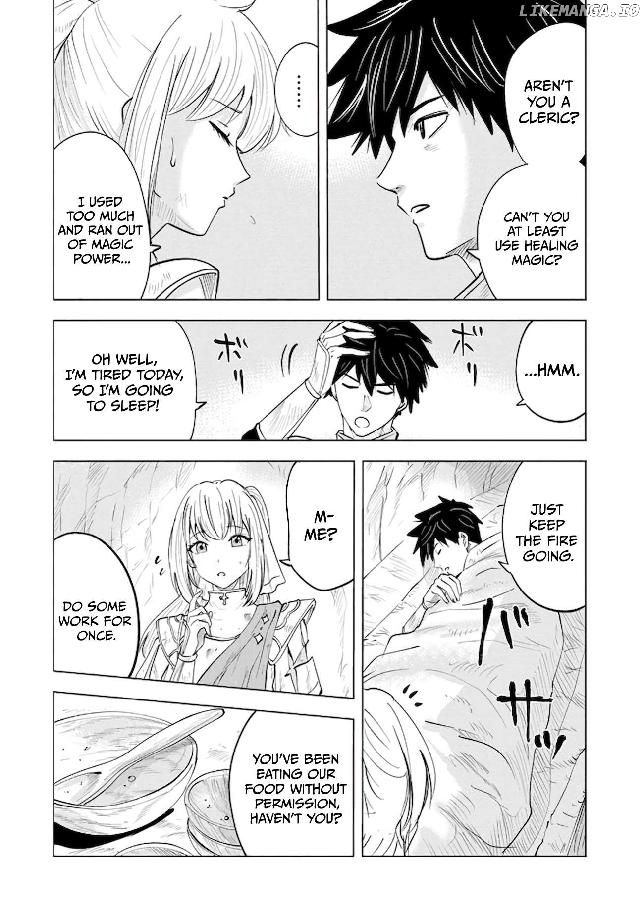 Makyo Seikatsu ~ Gakeppuchi Boken Sha Ga Hiki Komoru Ni Ha Hirosugiru Chapter 8 - page 7