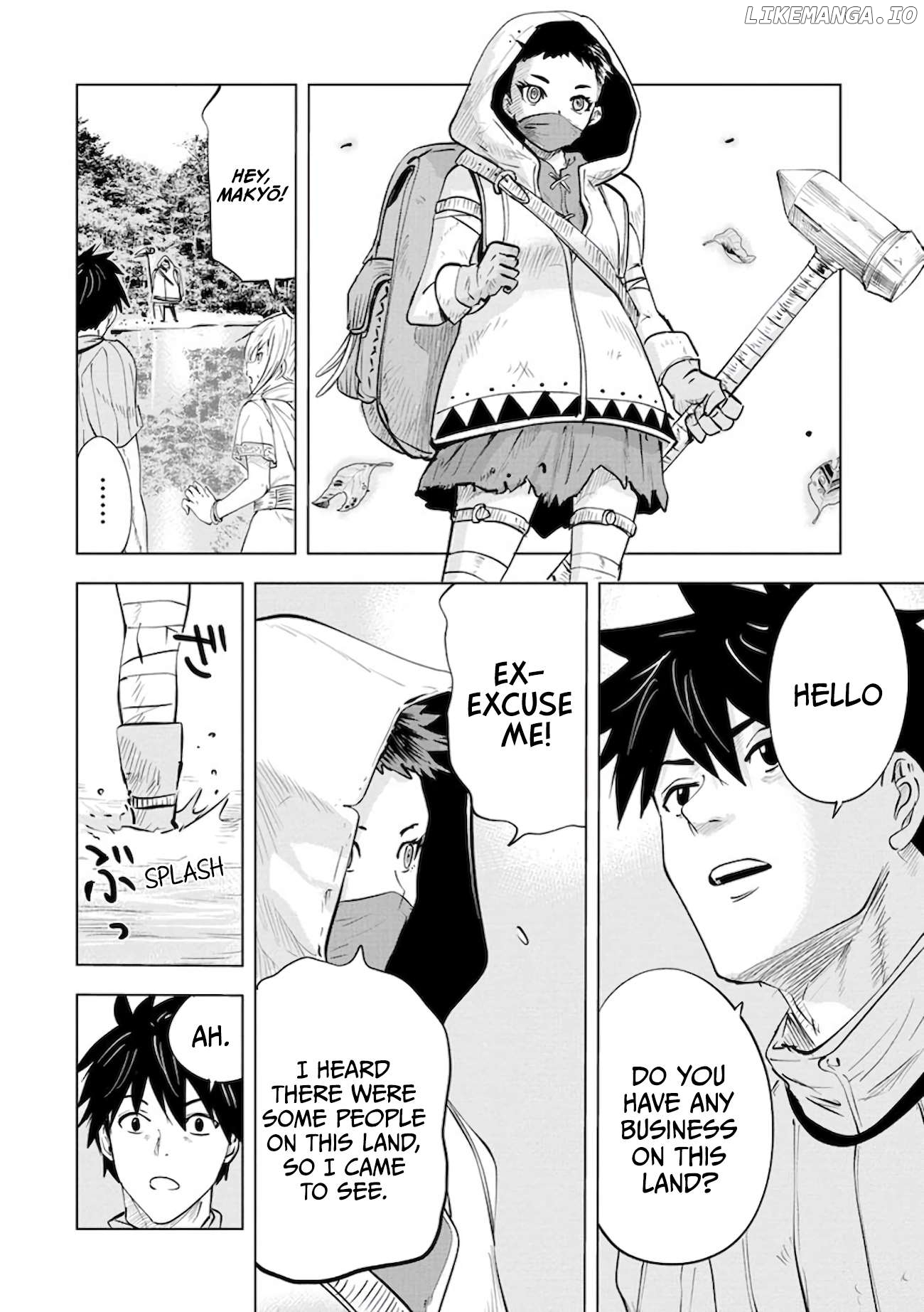 Makyo Seikatsu ~ Gakeppuchi Boken Sha Ga Hiki Komoru Ni Ha Hirosugiru Chapter 9 - page 12