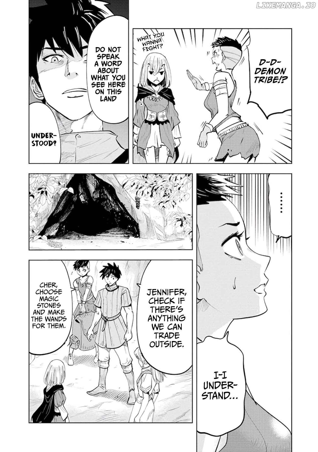 Makyo Seikatsu ~ Gakeppuchi Boken Sha Ga Hiki Komoru Ni Ha Hirosugiru Chapter 9 - page 19