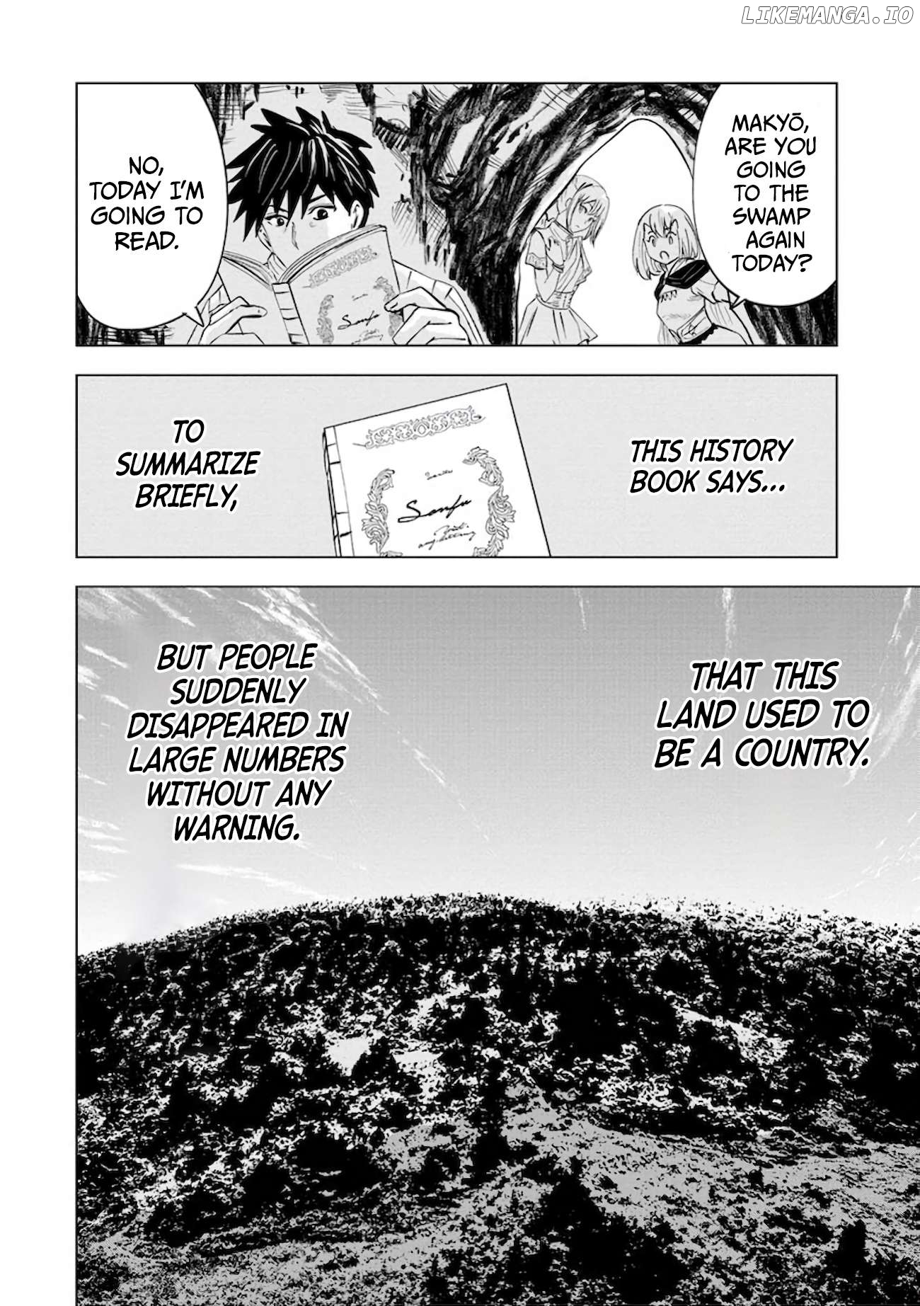 Makyo Seikatsu ~ Gakeppuchi Boken Sha Ga Hiki Komoru Ni Ha Hirosugiru Chapter 9 - page 26