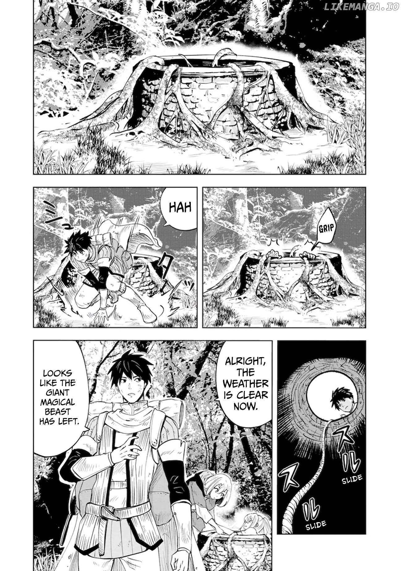 Makyo Seikatsu ~ Gakeppuchi Boken Sha Ga Hiki Komoru Ni Ha Hirosugiru Chapter 11 - page 4