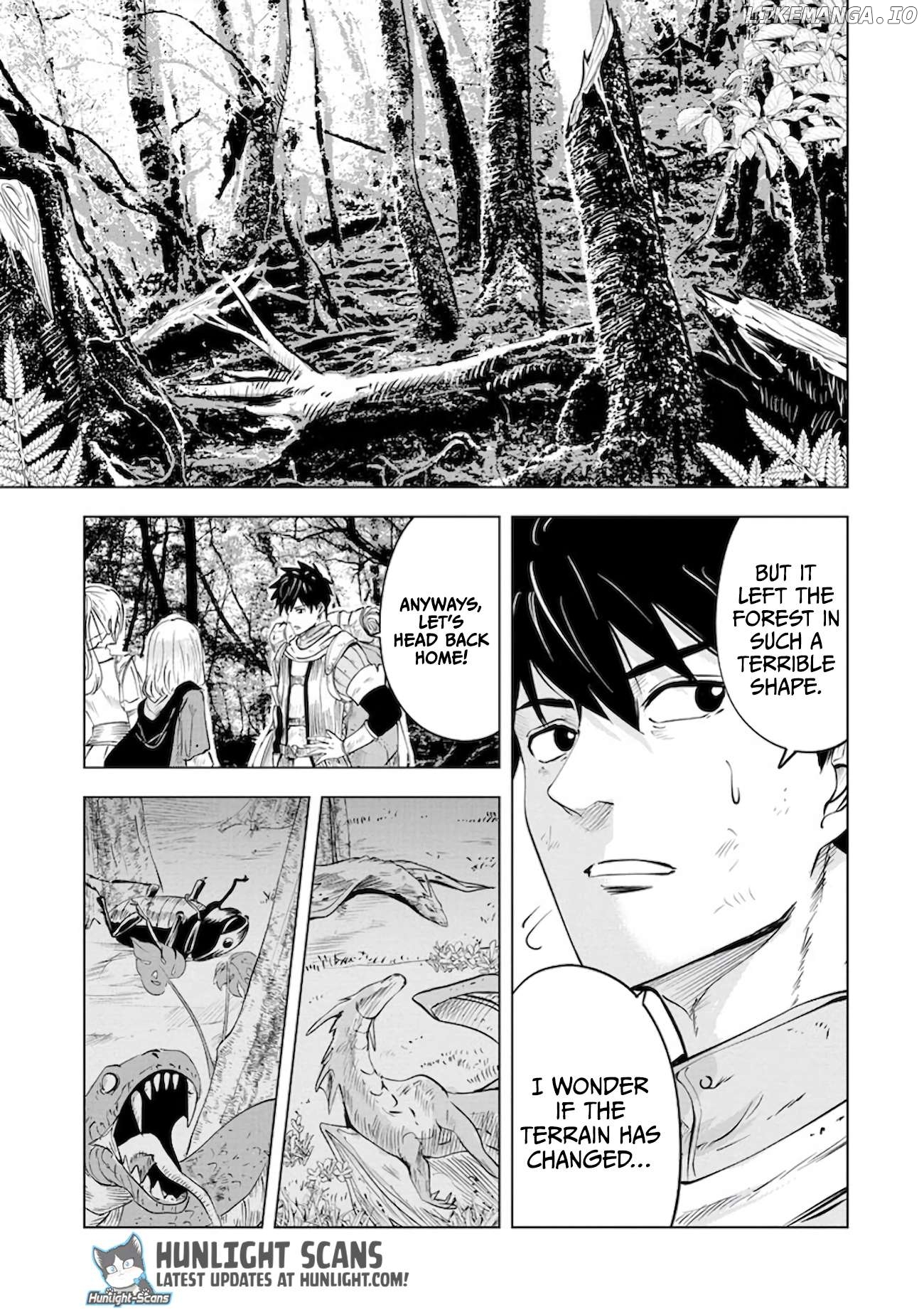 Makyo Seikatsu ~ Gakeppuchi Boken Sha Ga Hiki Komoru Ni Ha Hirosugiru Chapter 11 - page 5
