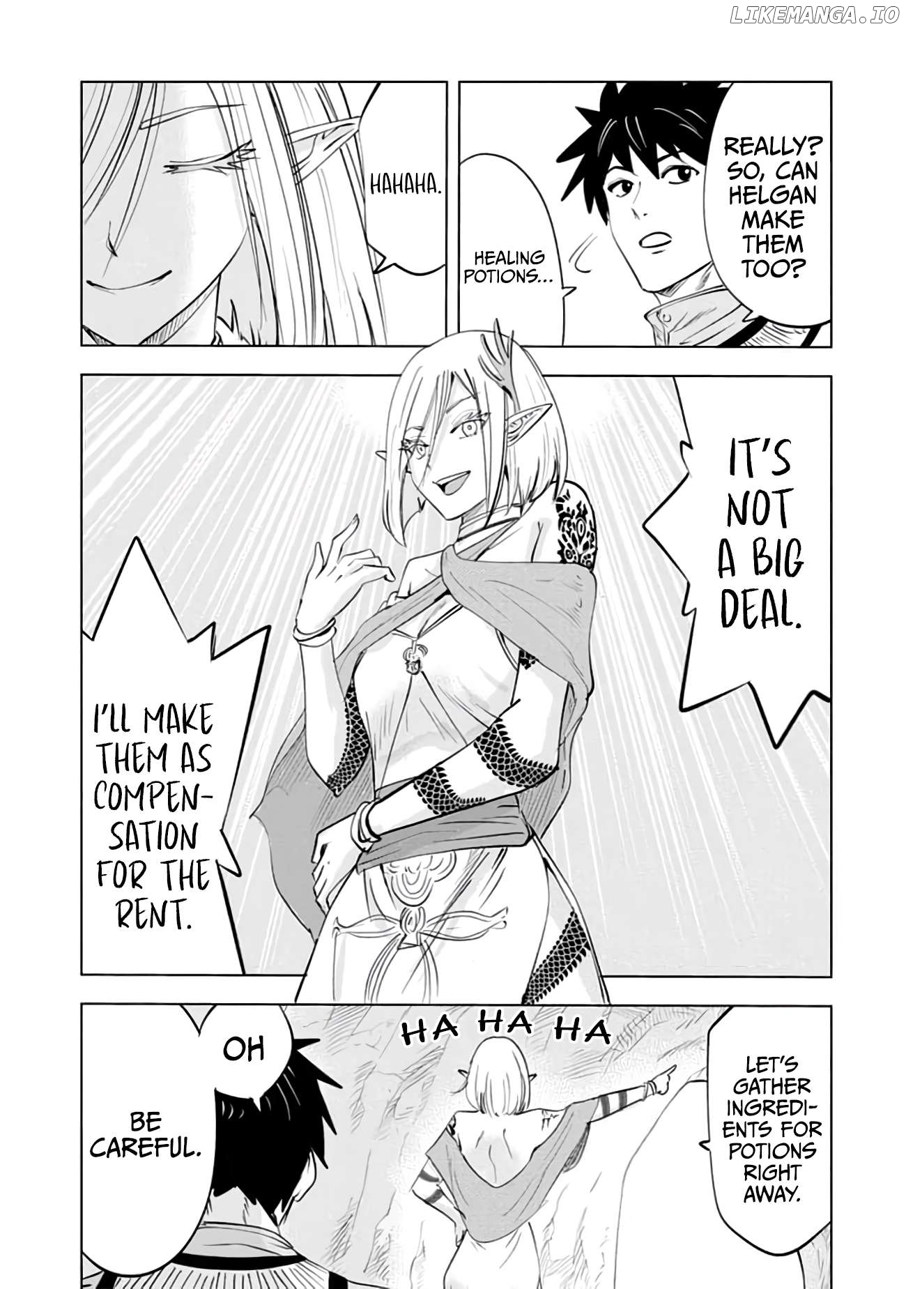 Makyo Seikatsu ~ Gakeppuchi Boken Sha Ga Hiki Komoru Ni Ha Hirosugiru Chapter 12 - page 5