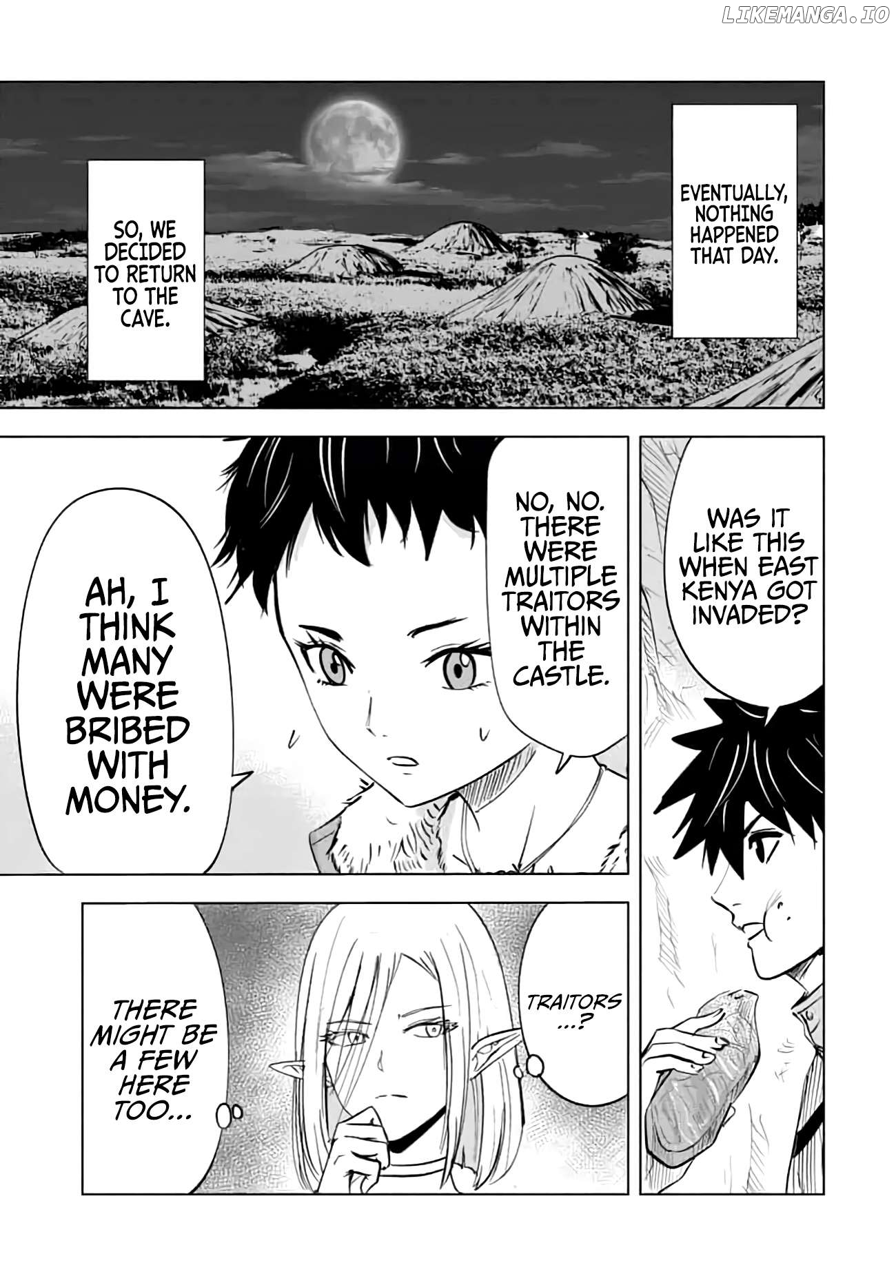 Makyo Seikatsu ~ Gakeppuchi Boken Sha Ga Hiki Komoru Ni Ha Hirosugiru Chapter 14 - page 21