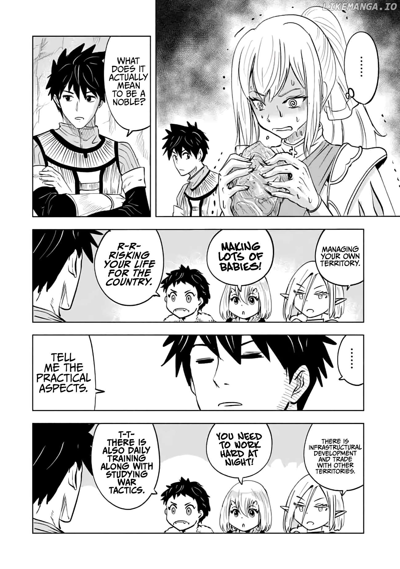 Makyo Seikatsu ~ Gakeppuchi Boken Sha Ga Hiki Komoru Ni Ha Hirosugiru Chapter 14 - page 24