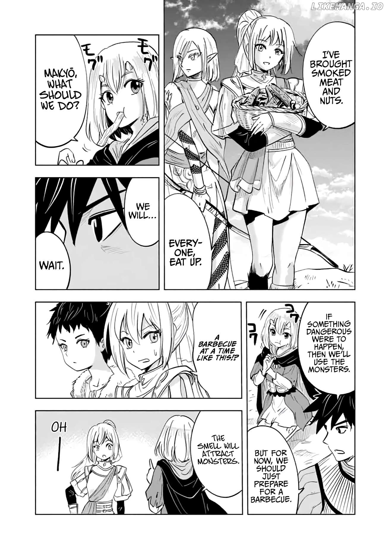Makyo Seikatsu ~ Gakeppuchi Boken Sha Ga Hiki Komoru Ni Ha Hirosugiru Chapter 14 - page 30