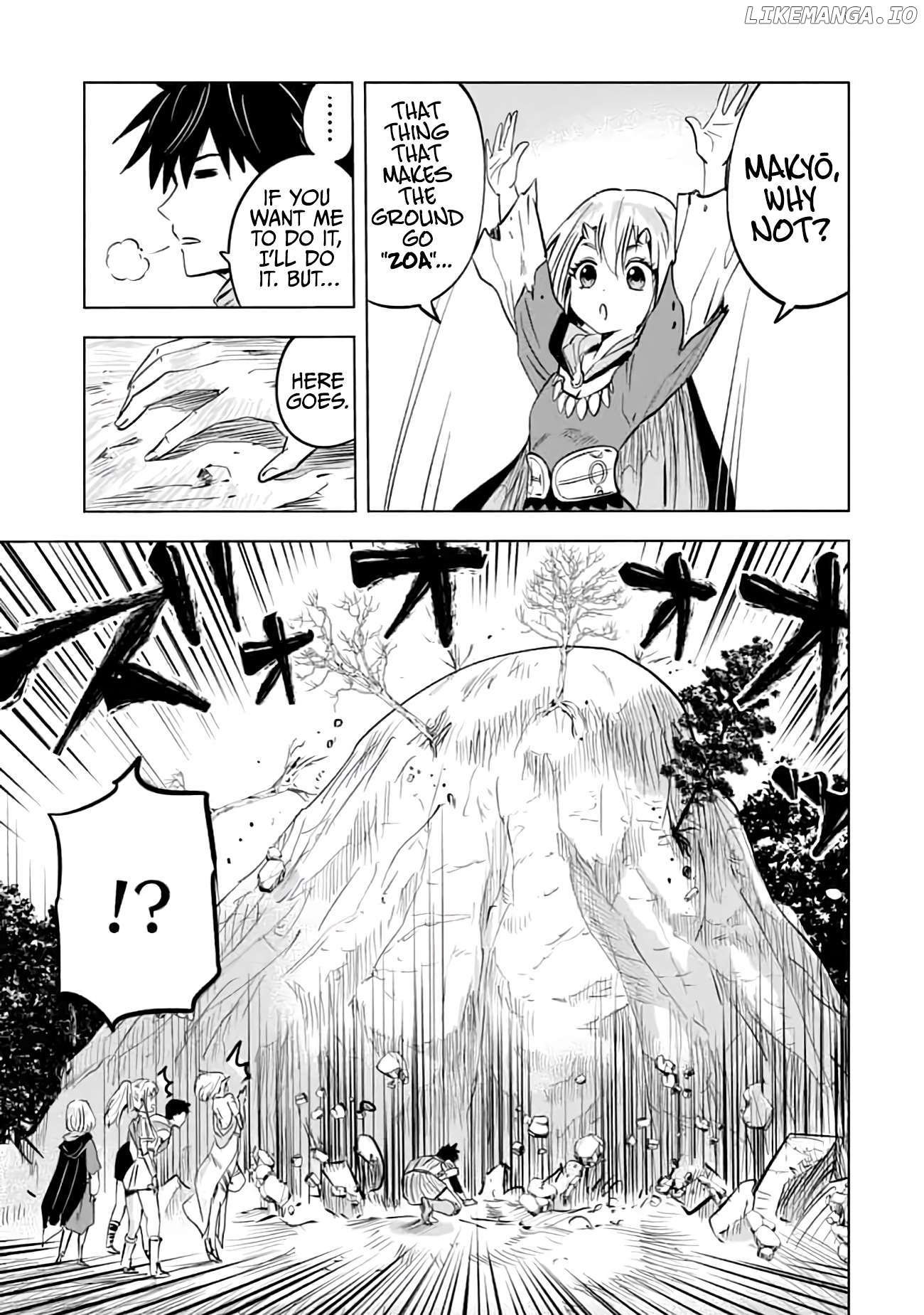 Makyo Seikatsu ~ Gakeppuchi Boken Sha Ga Hiki Komoru Ni Ha Hirosugiru Chapter 14 - page 7