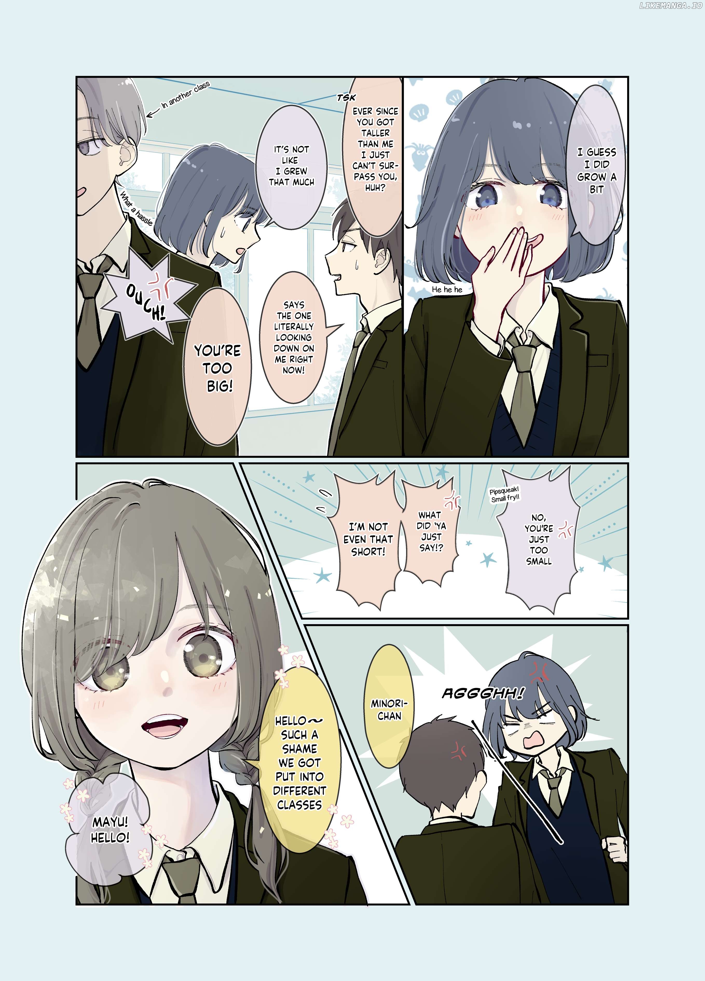3-Gumi no Osananajimi Chapter 4 - page 2