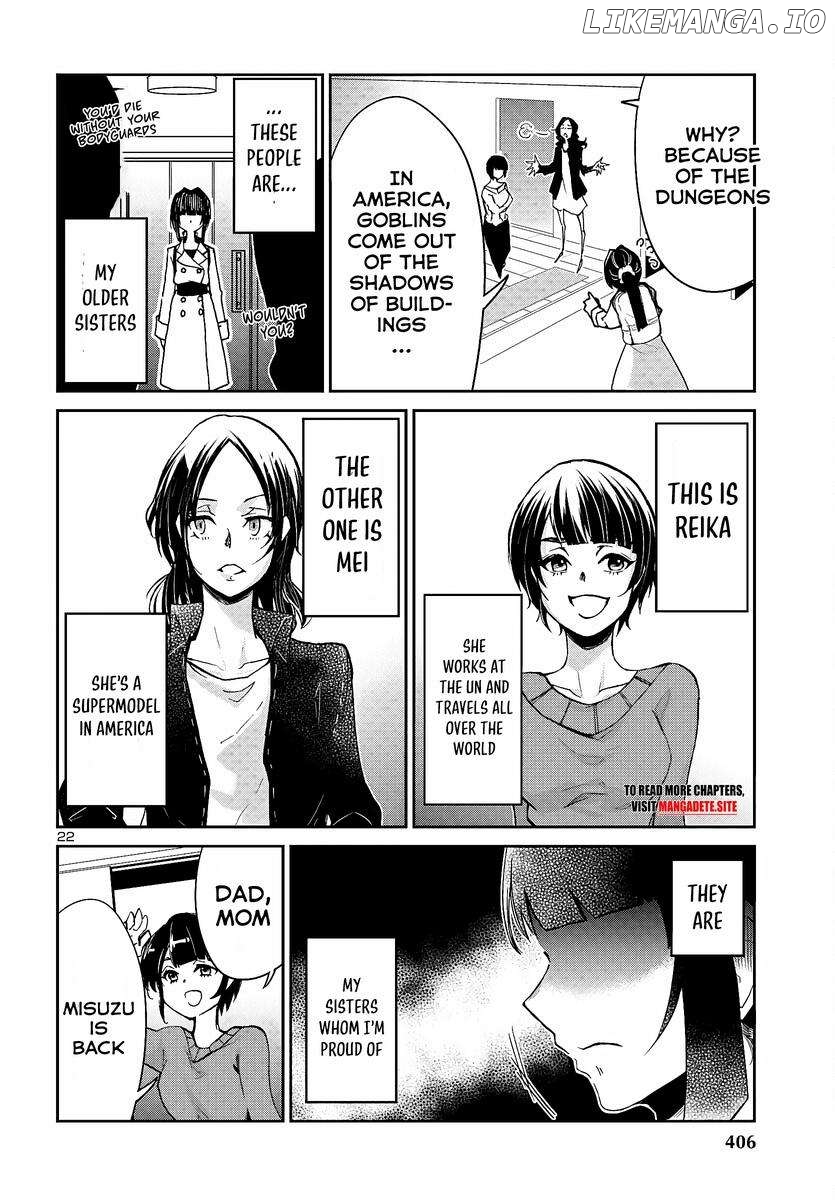 Dungeon ga Arawarete 5-nen, 15-sai de Dungeon ni Idomu Koto ni Shita. Chapter 5 - page 24