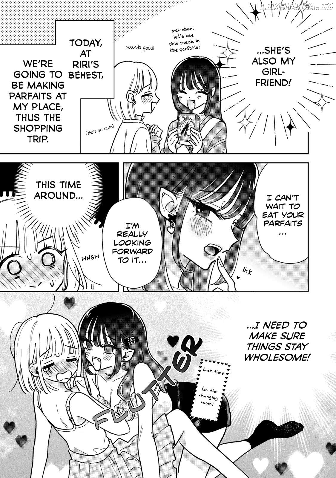 Akumade Amai Watashi no Kanojo Chapter 3 - page 3
